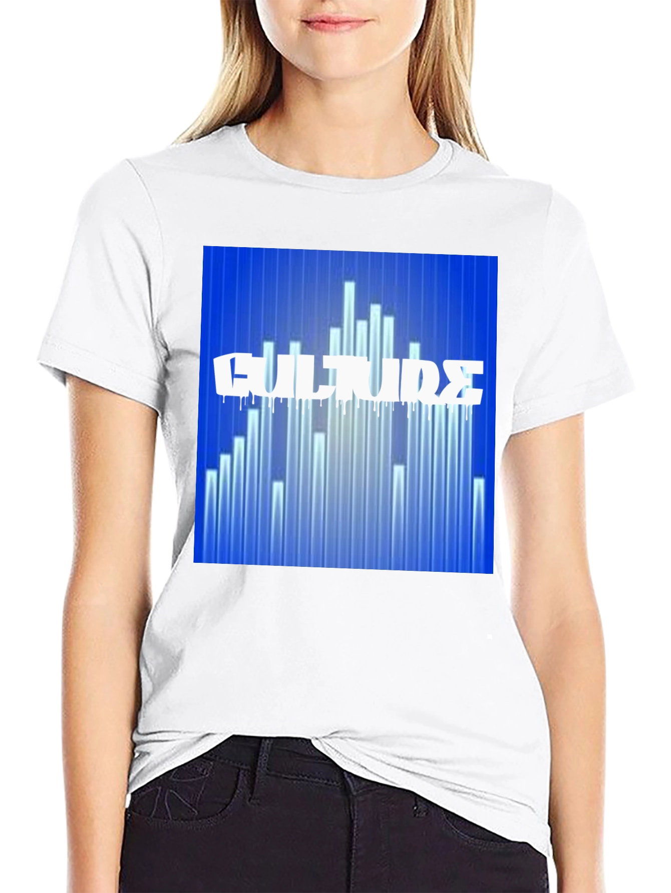 Culture Graphic Print Black T-Shirt