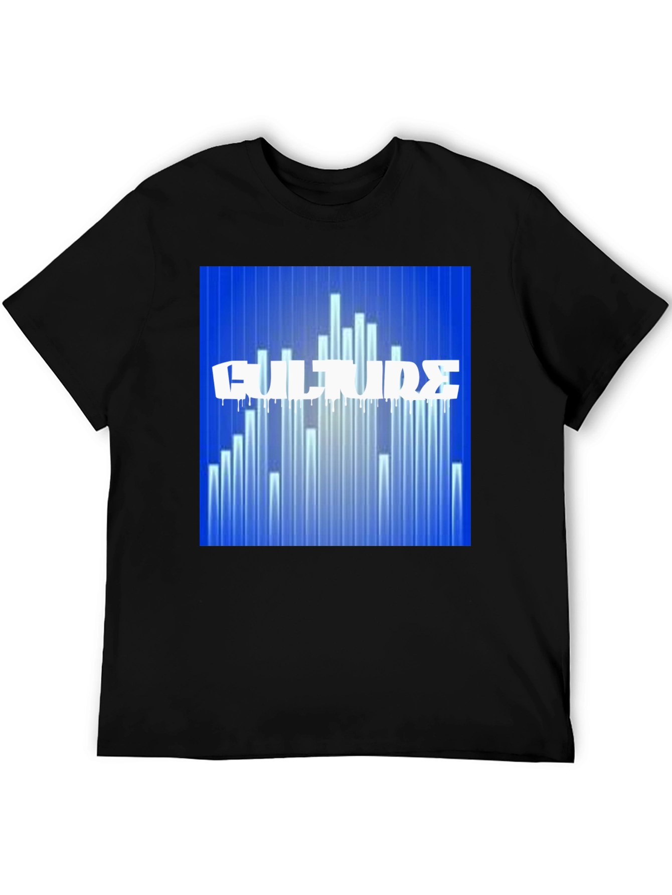 Culture Graphic Print Black T-Shirt