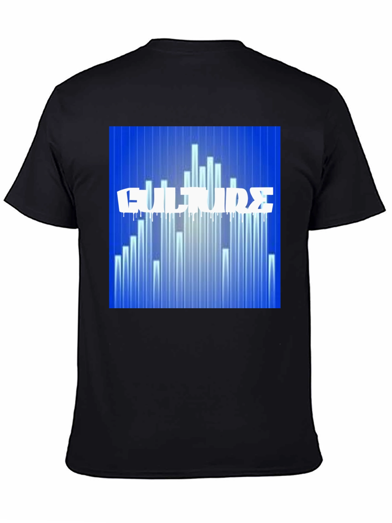 Culture Graphic Print Black T-Shirt