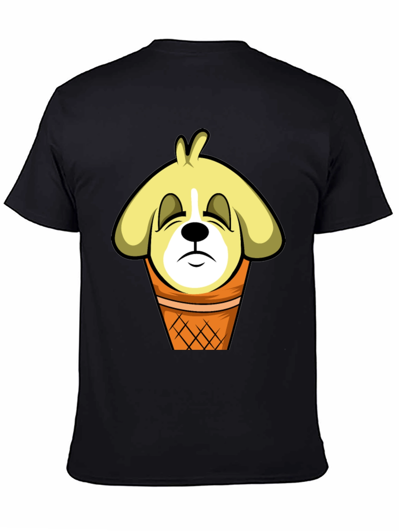 Funny Dog Ice Cream Cone T-Shirt