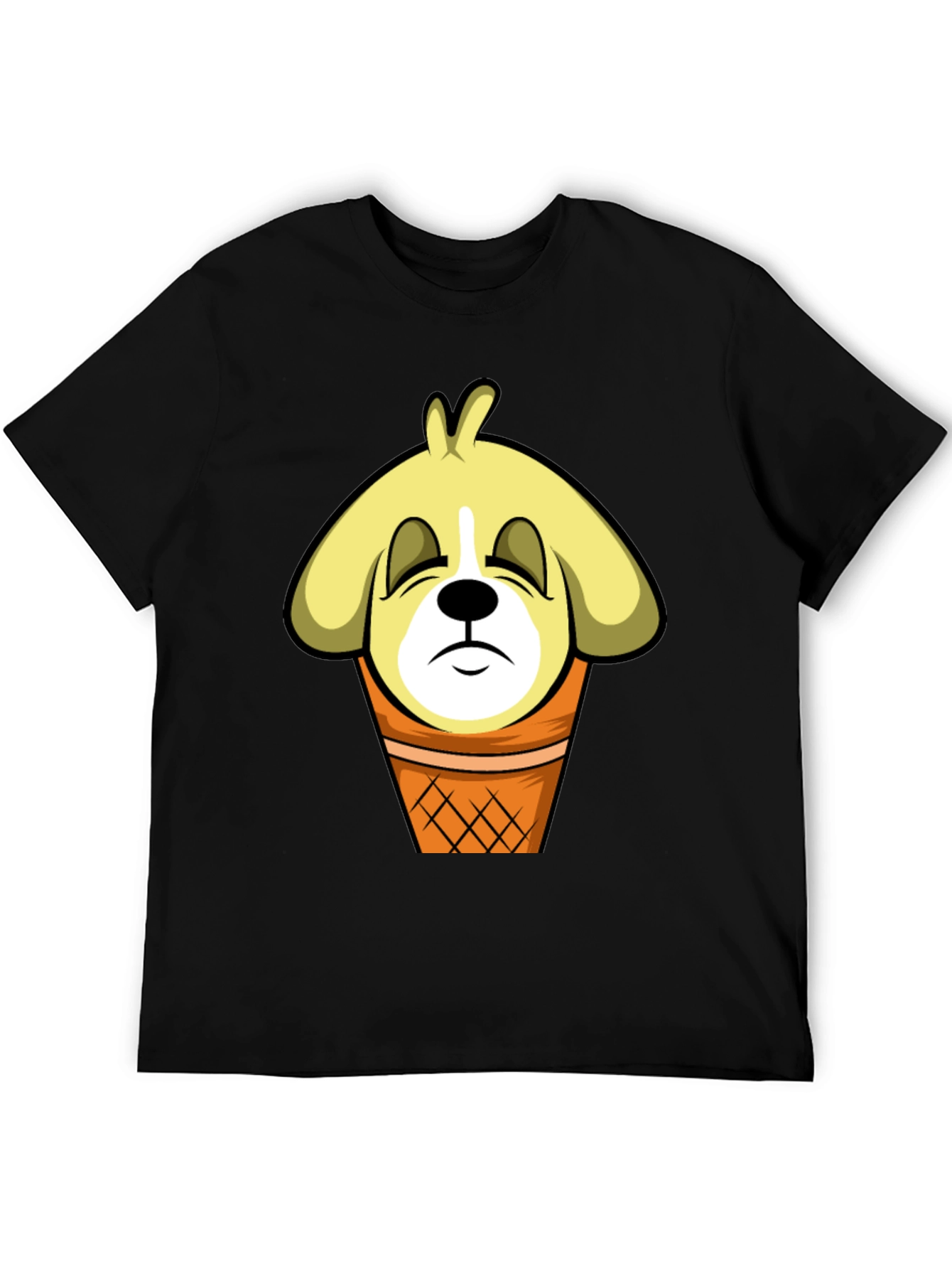 Funny Dog Ice Cream Cone T-Shirt
