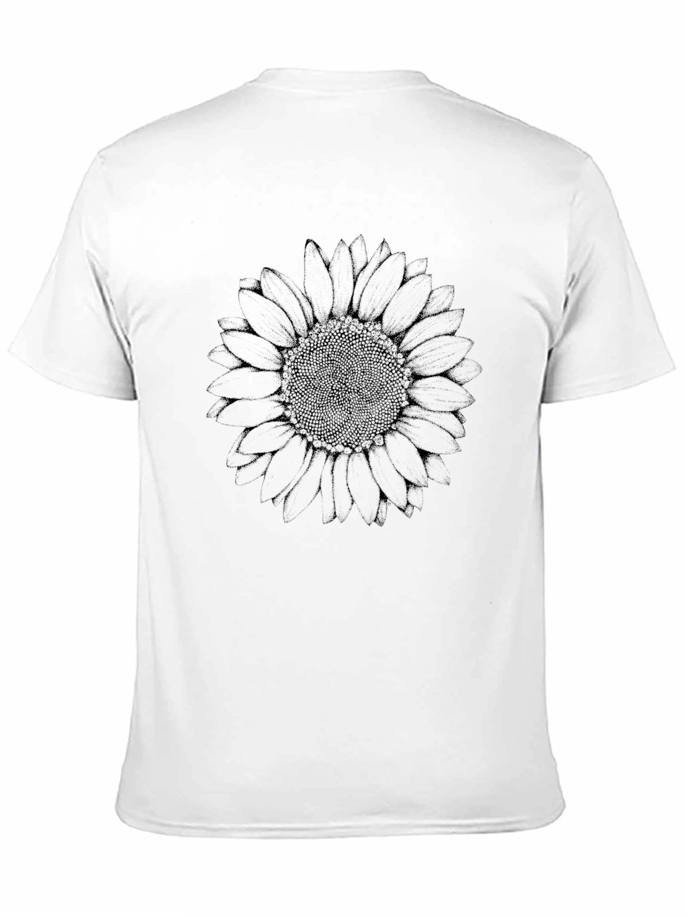 Sunflower Graphic Black T-Shirt - Modern Style