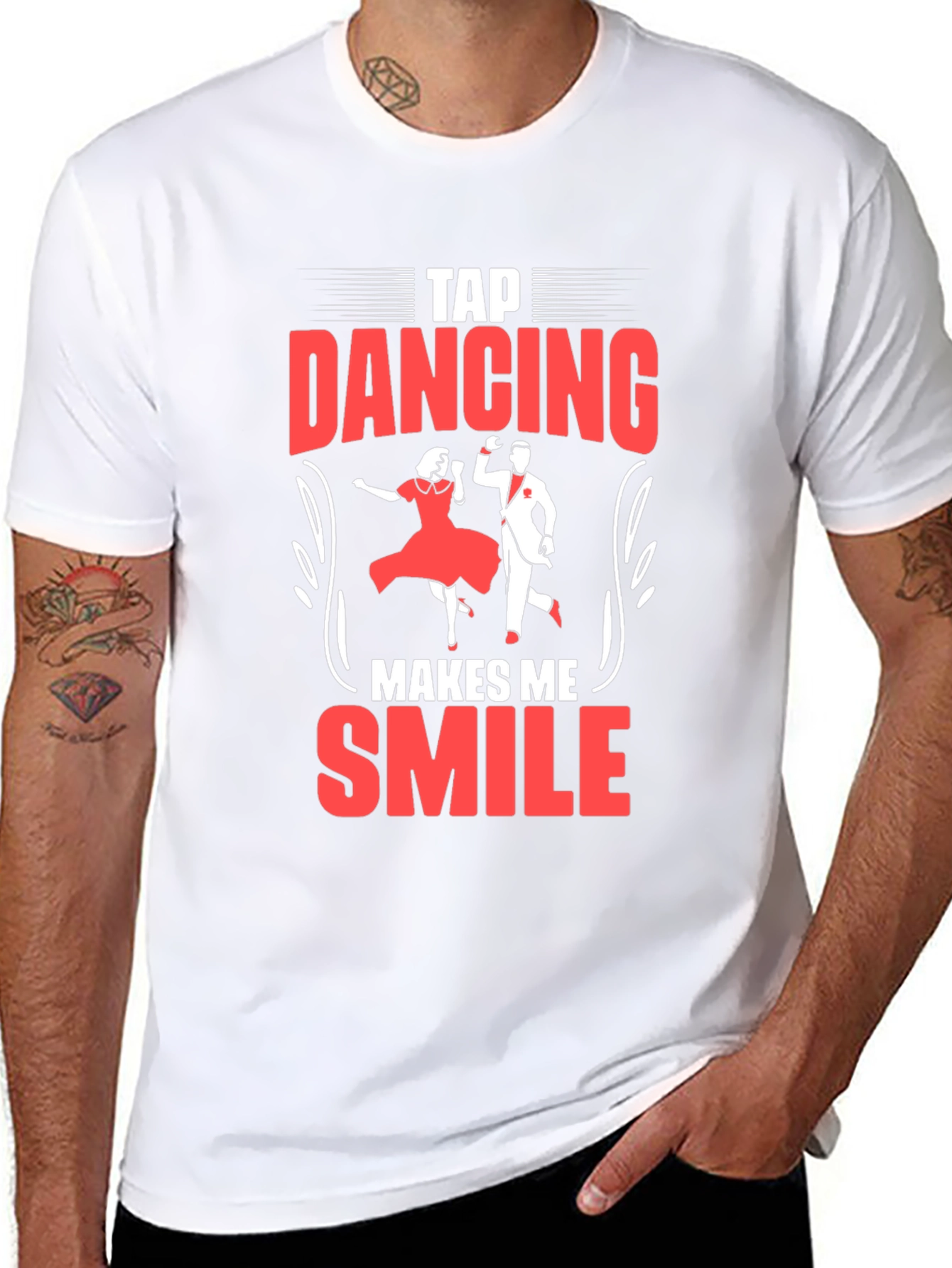 Tap Dancing Makes Me Smile T-Shirt
