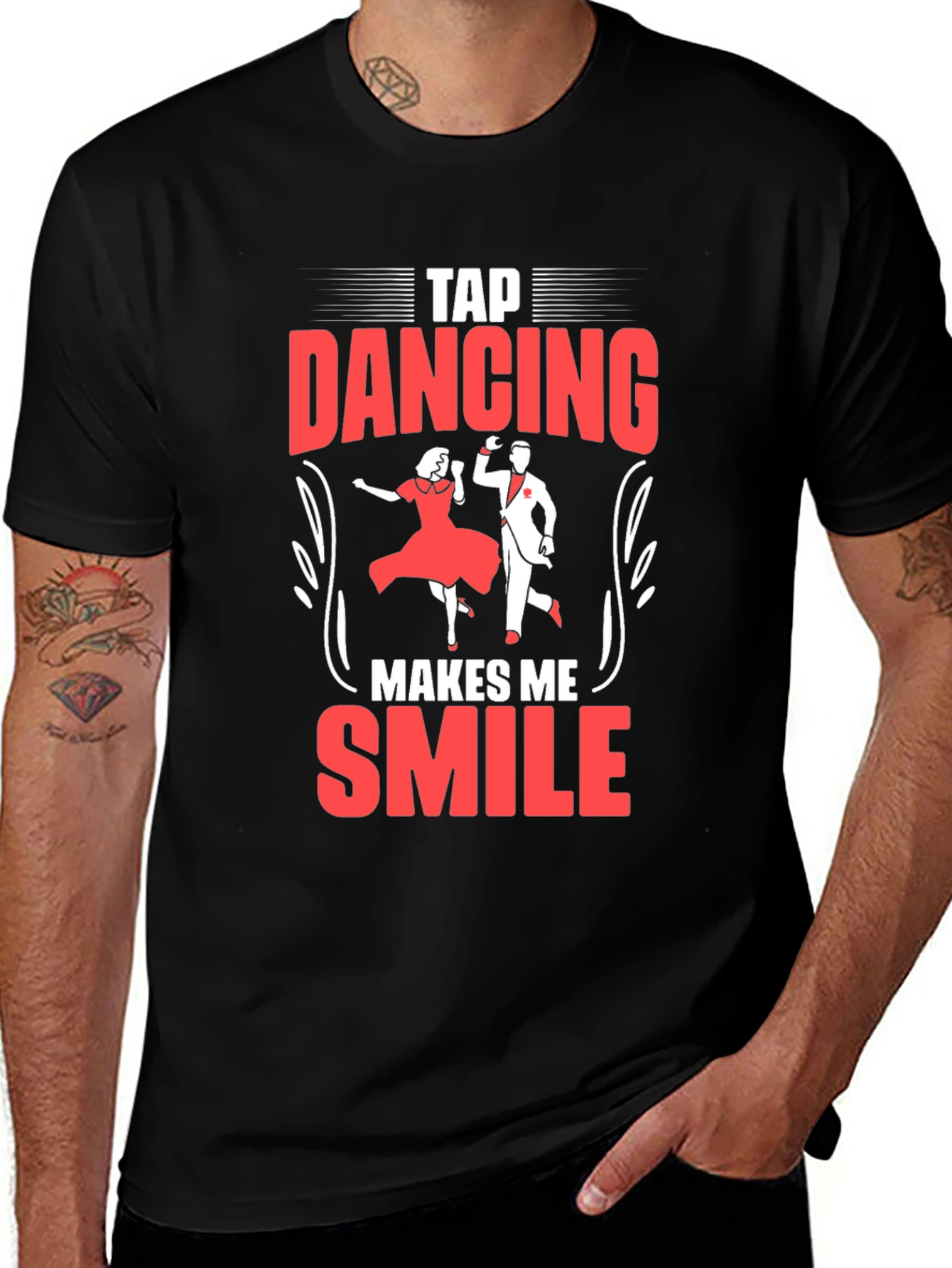 Tap Dancing Makes Me Smile T-Shirt
