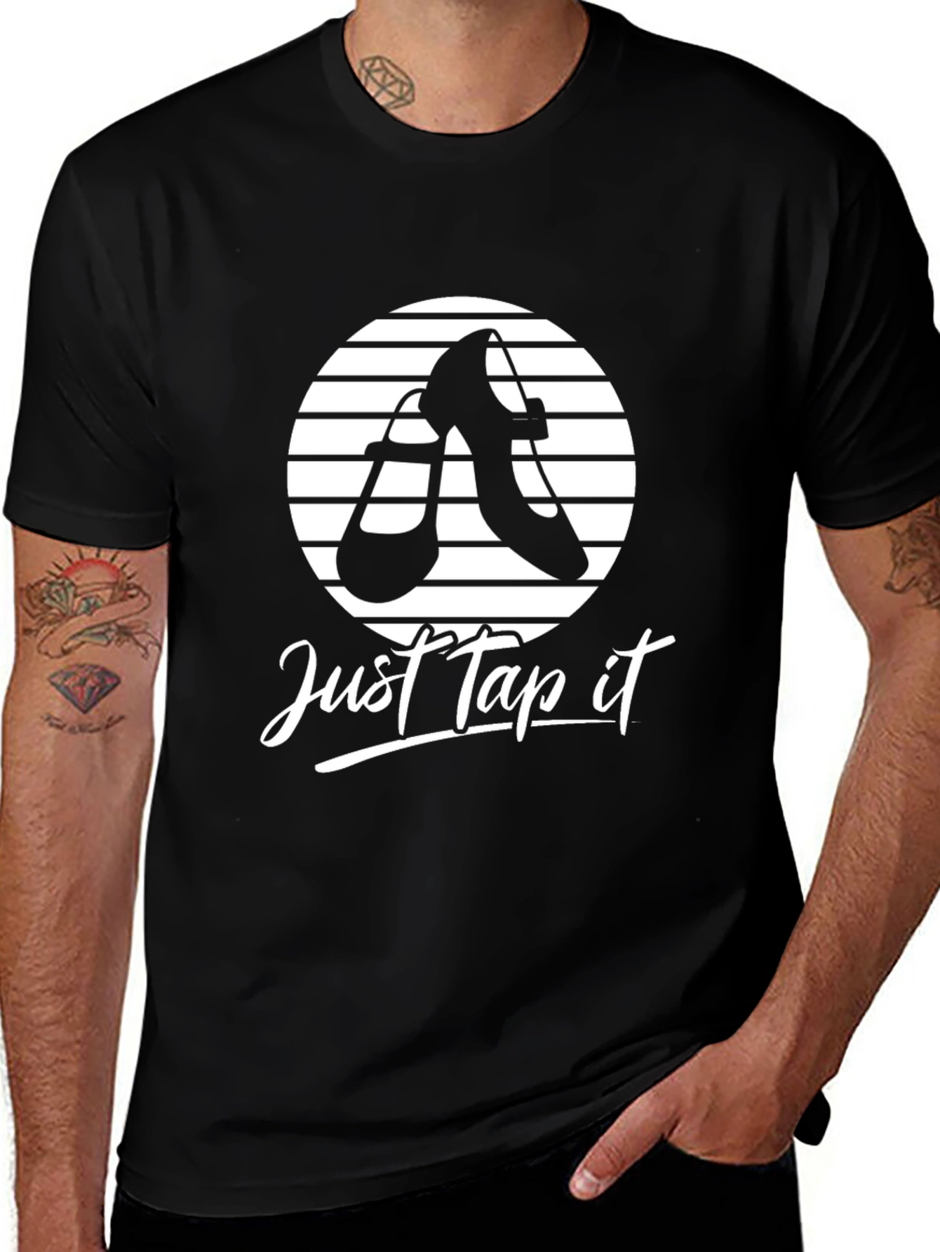 Just Tap It T-Shirt - Dance Shoe Graphic Tee