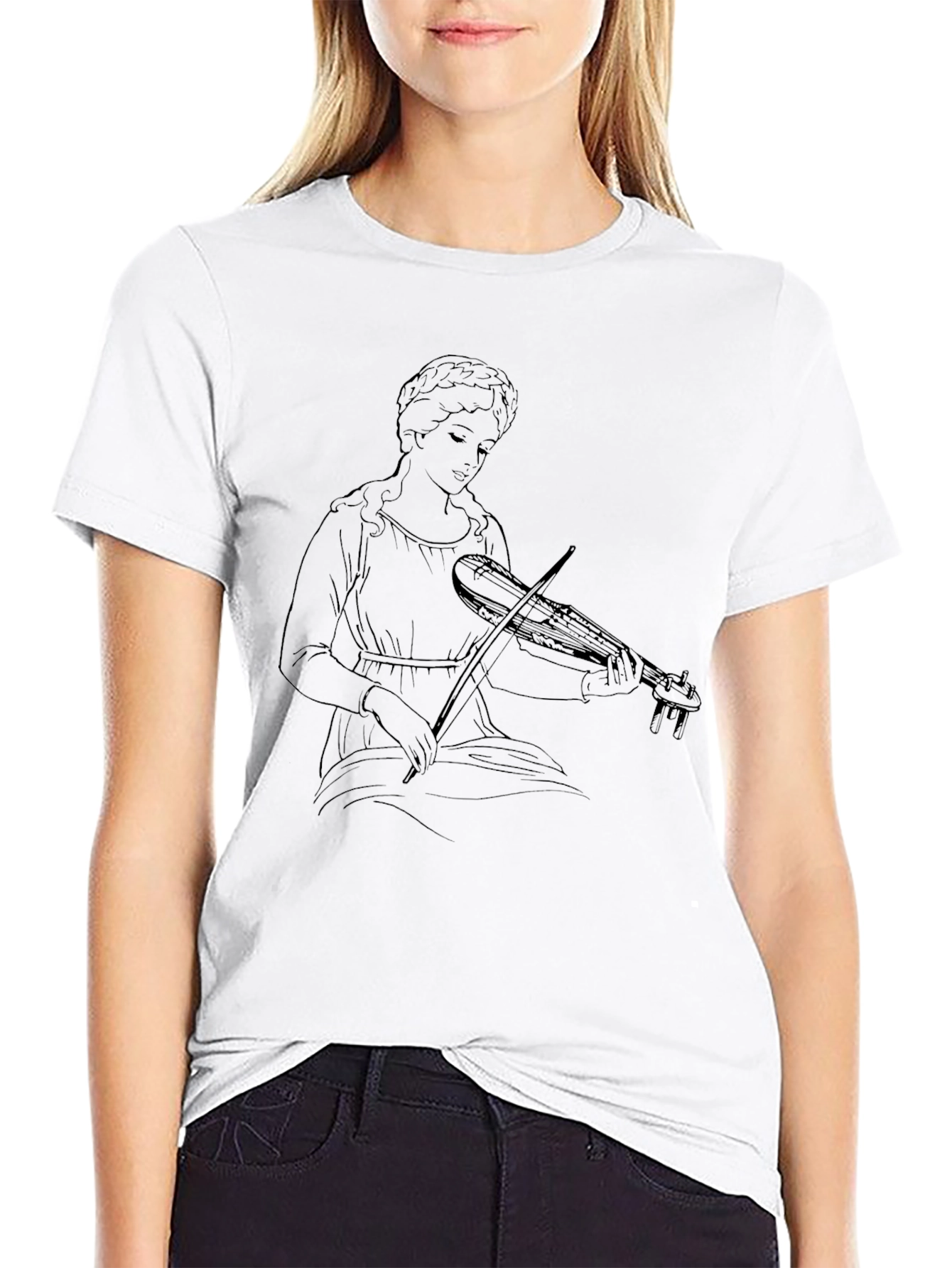 Musician Graphic T-Shirt - Black