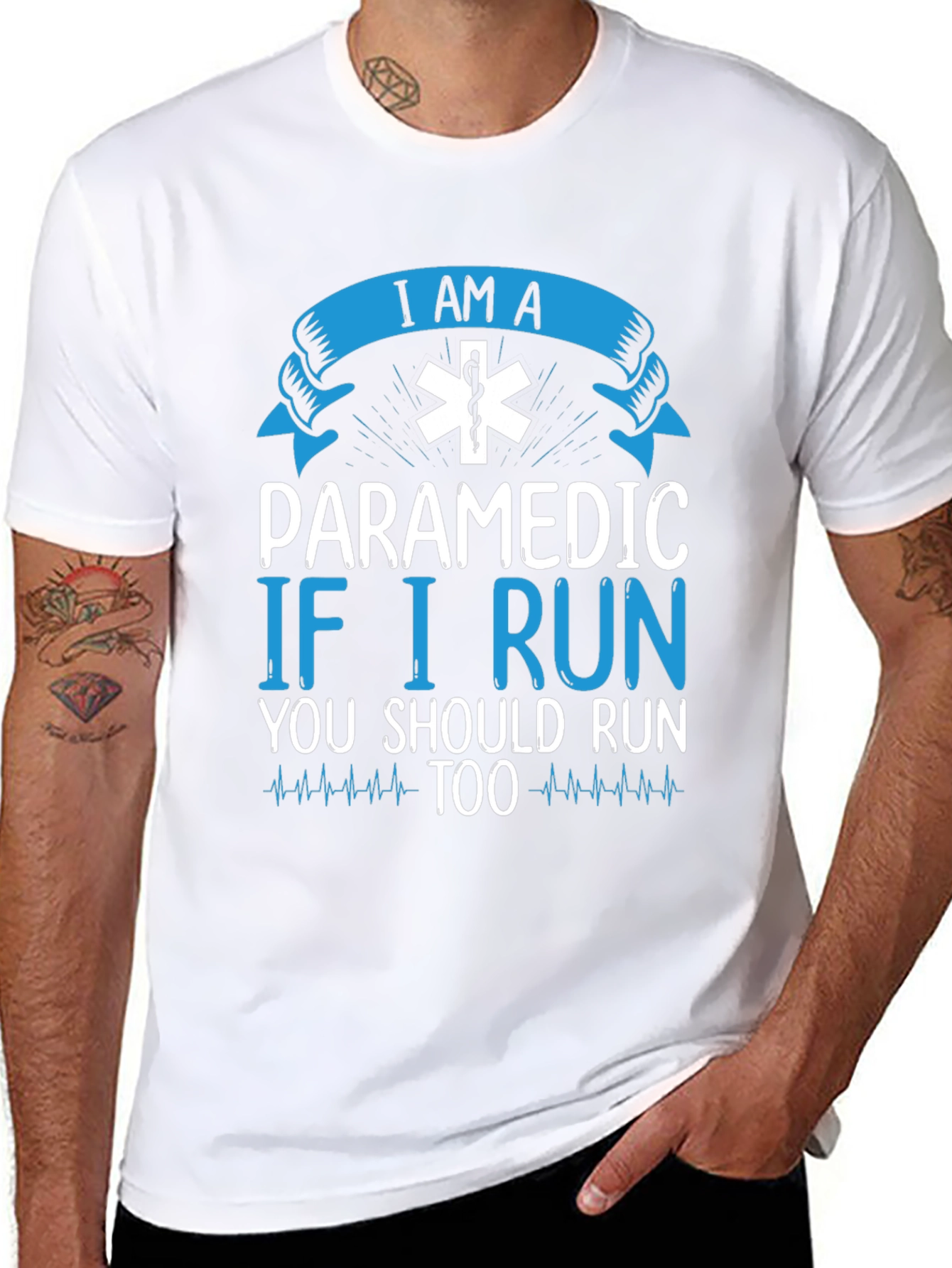 Paramedic T-Shirt - If I Run You Should Too