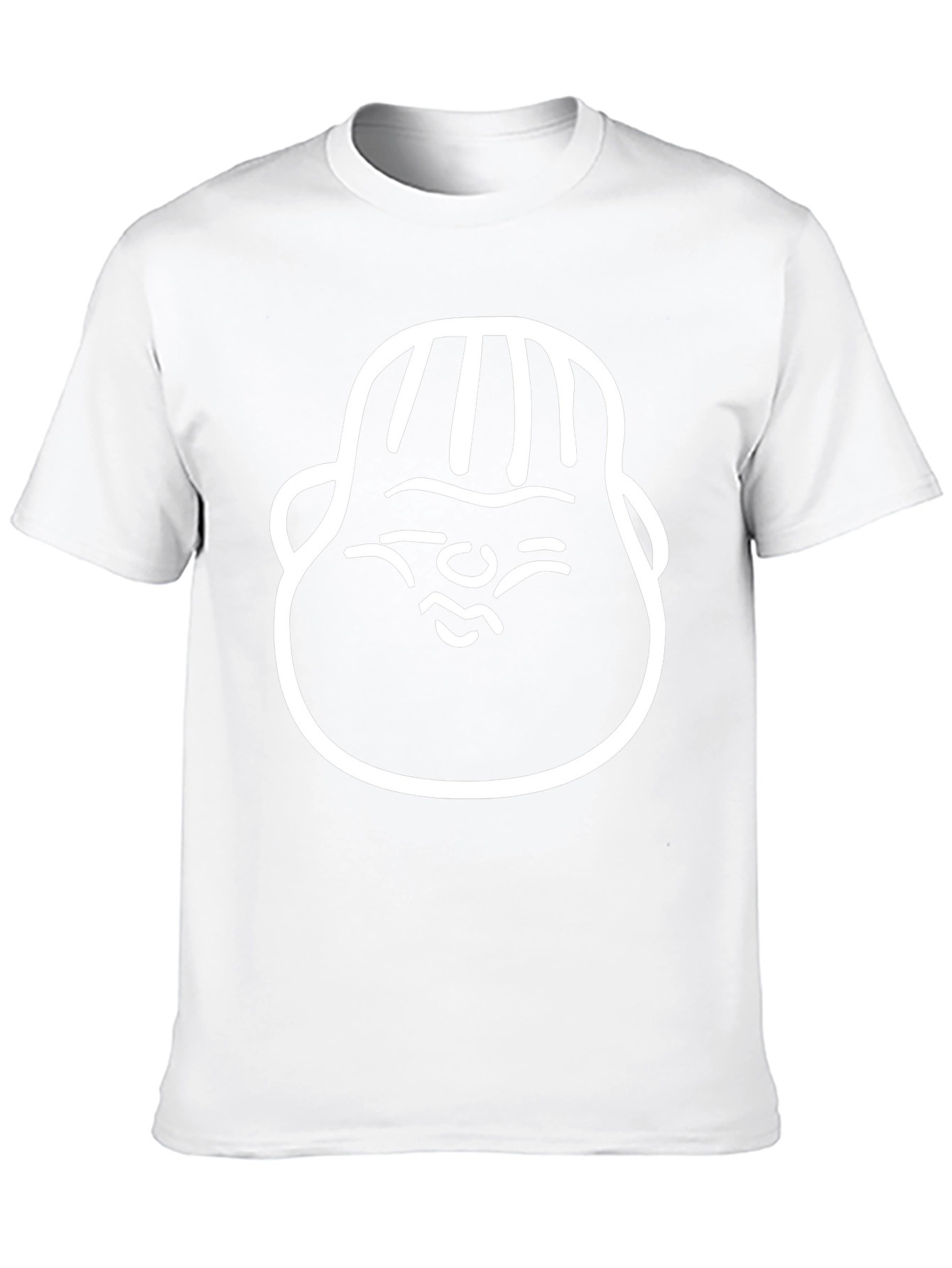 Dumpling Face Graphic Tee - Unisex Black T-Shirt