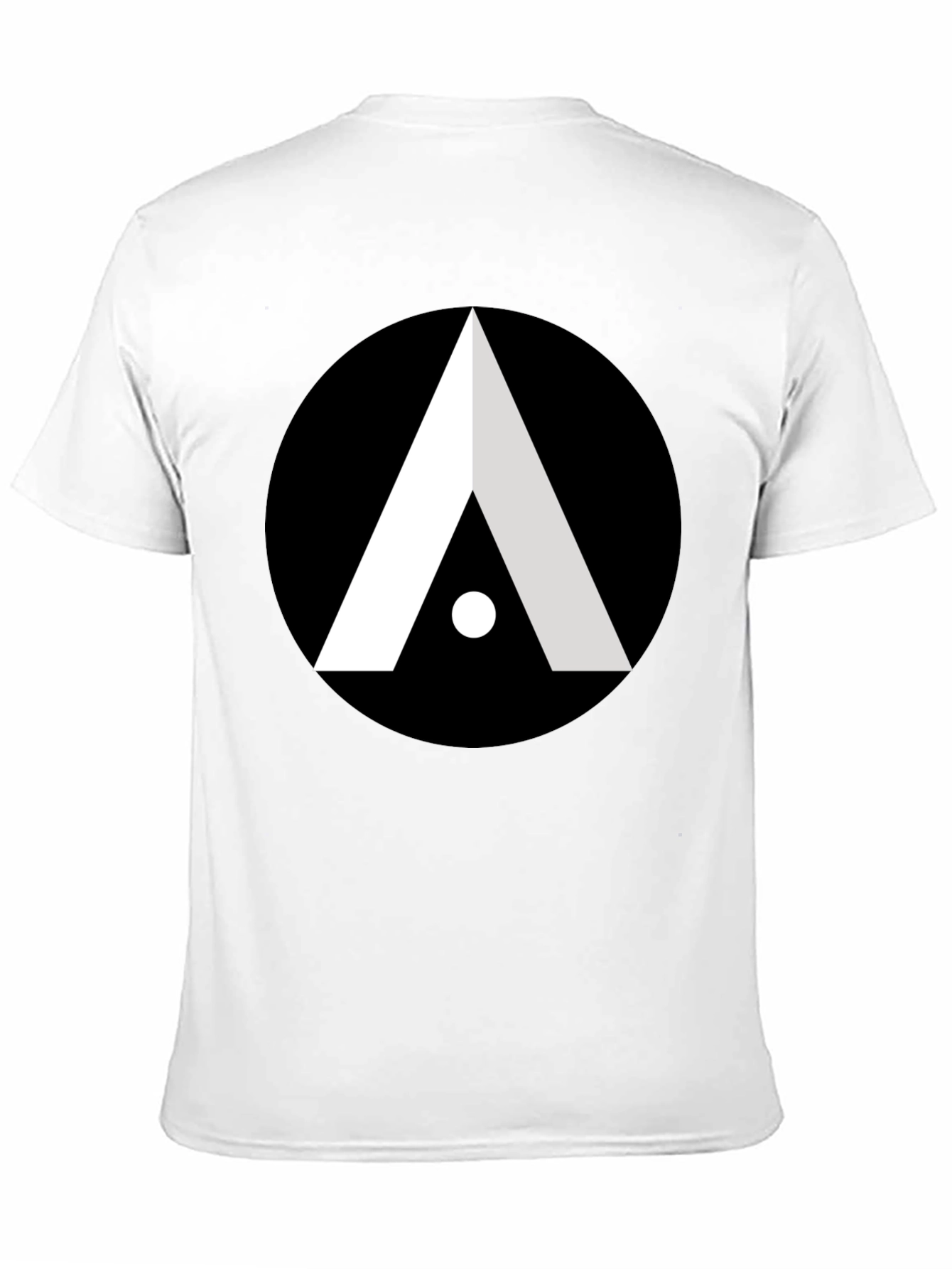 Abstract Graphic Tee - Modern Black T-Shirt