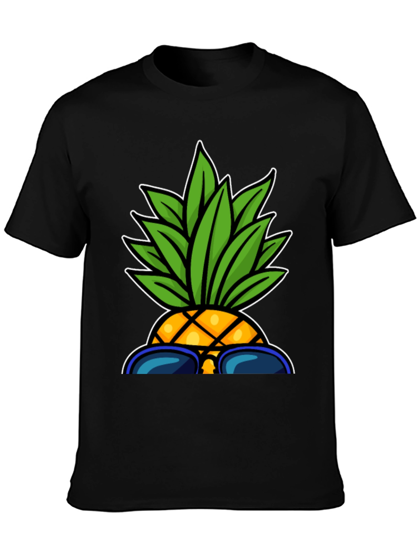 Cool Pineapple Graphic Tee - Summer Vibes!