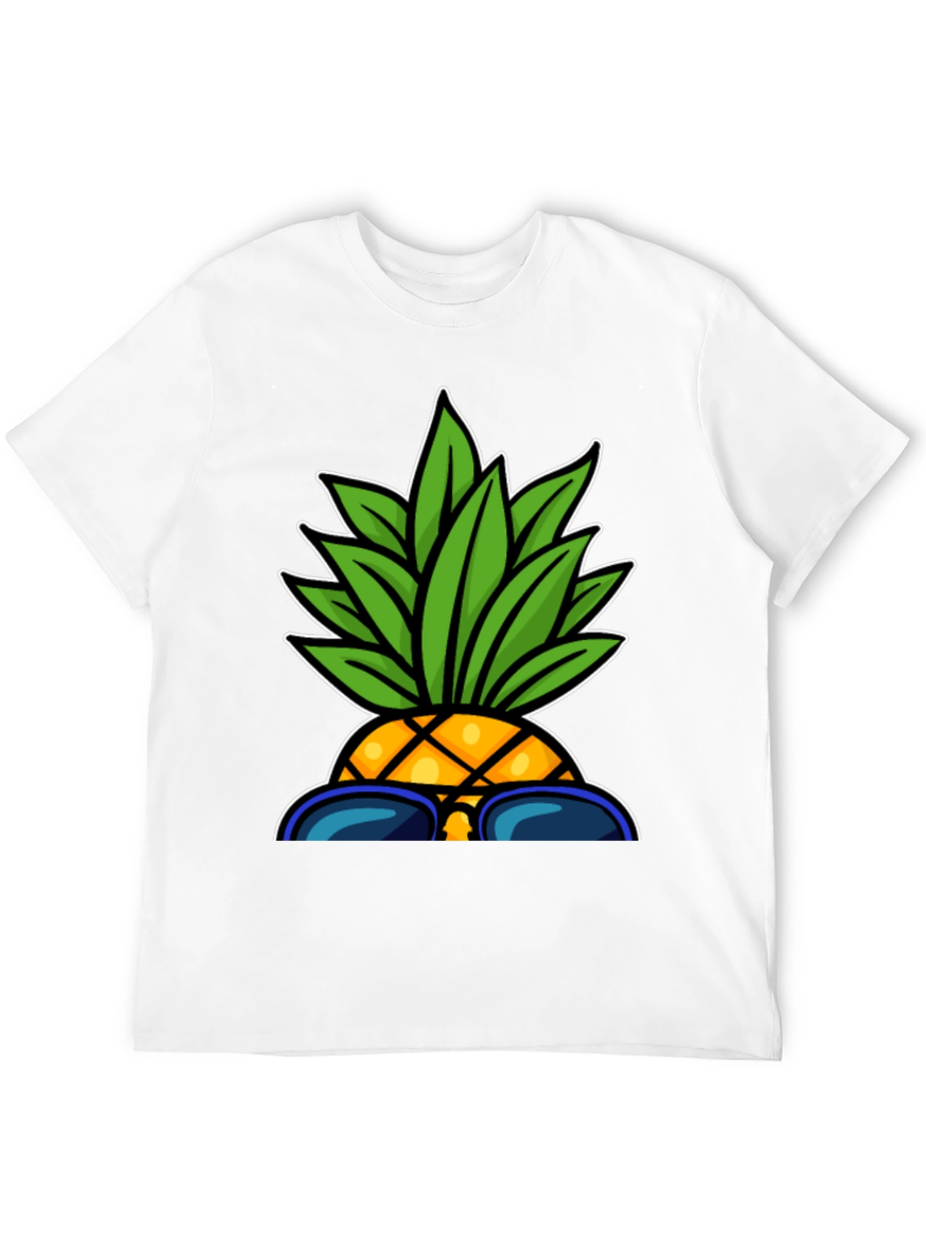 Cool Pineapple Graphic Tee - Summer Vibes!