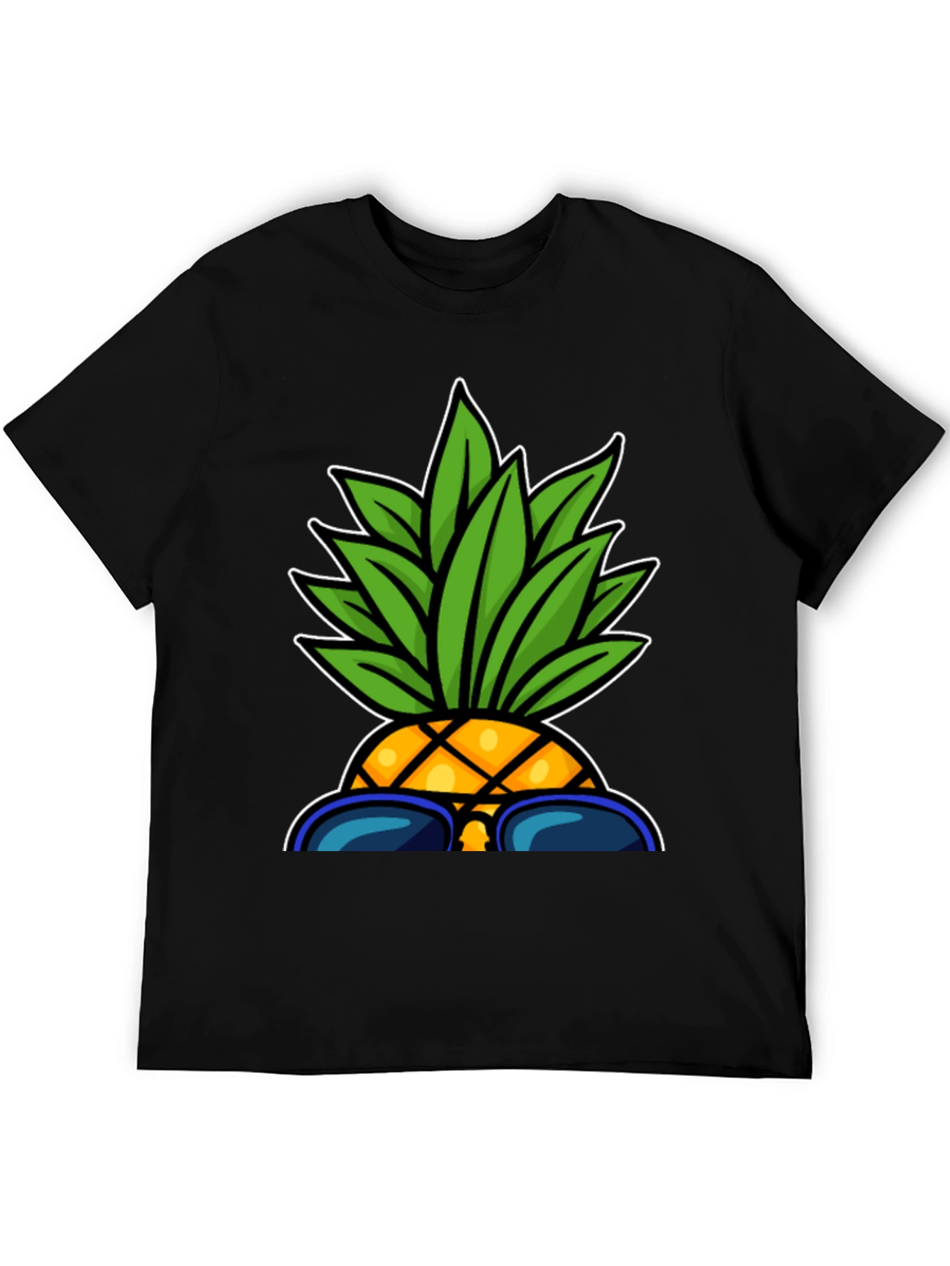 Cool Pineapple Graphic Tee - Summer Vibes!