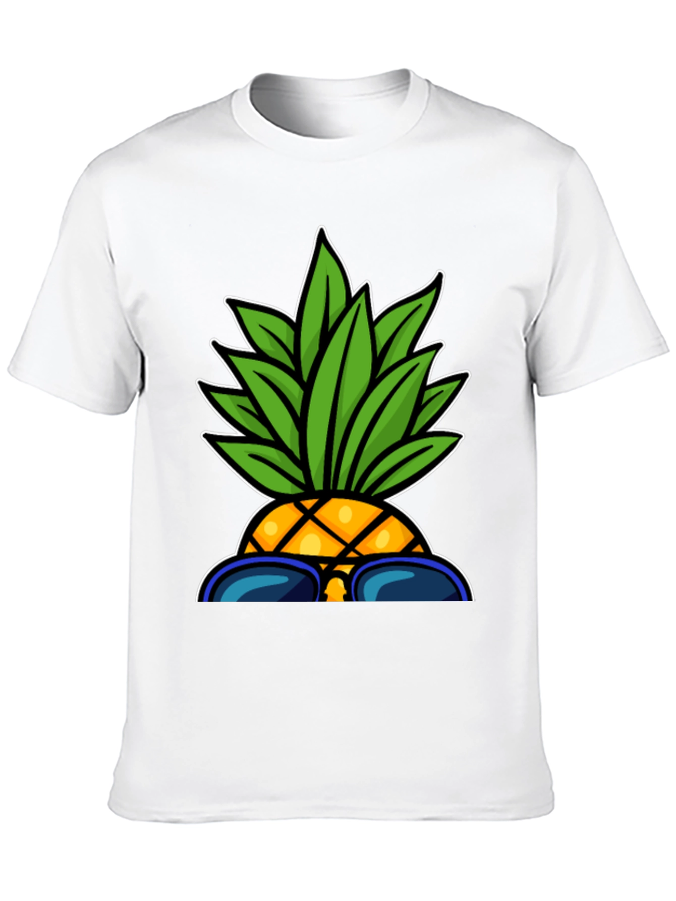 Cool Pineapple Graphic Tee - Summer Vibes!