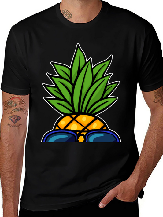 Cool Pineapple Graphic Tee - Summer Vibes!