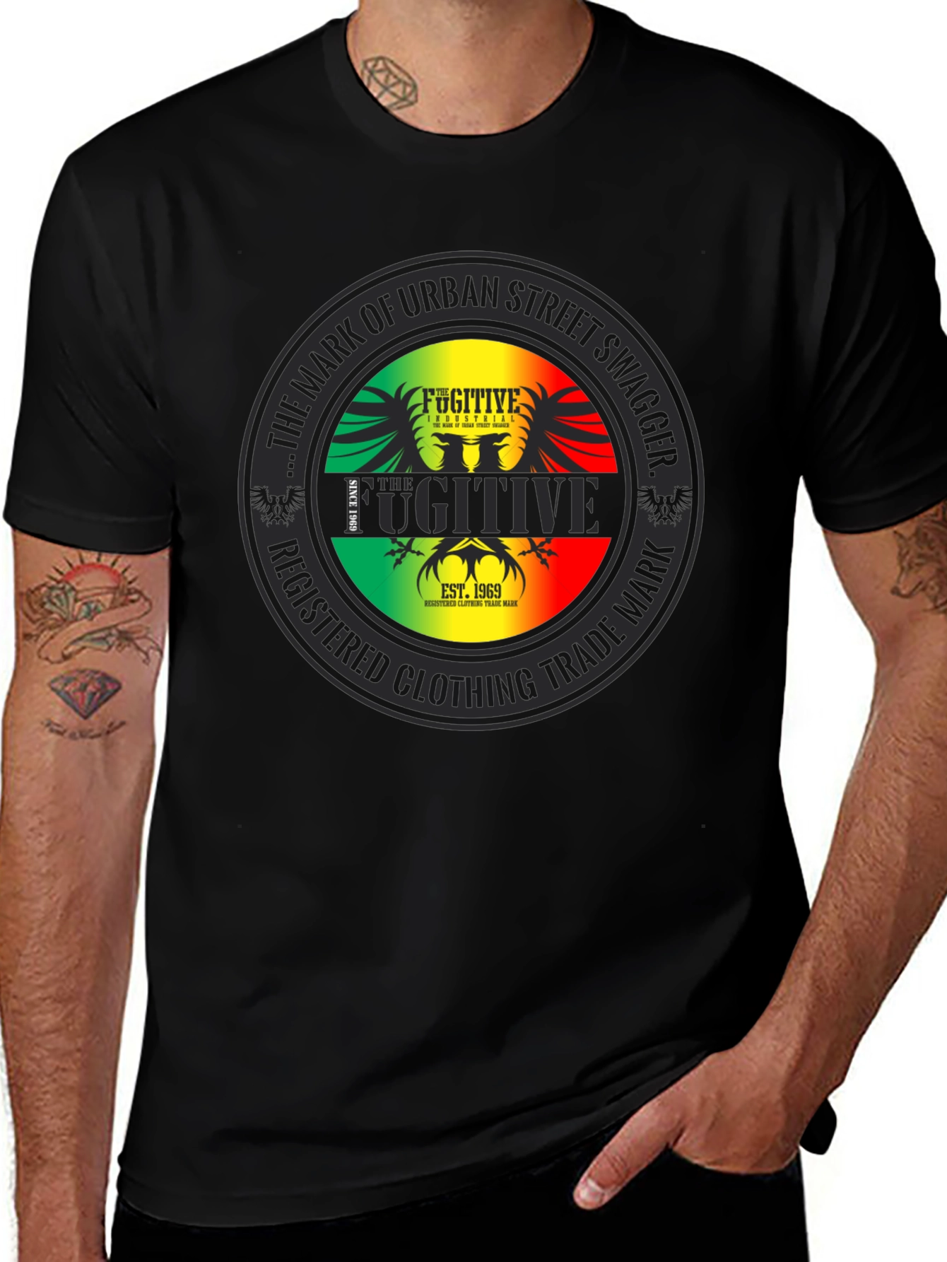 Fugitive Urban Streetwear T-Shirt