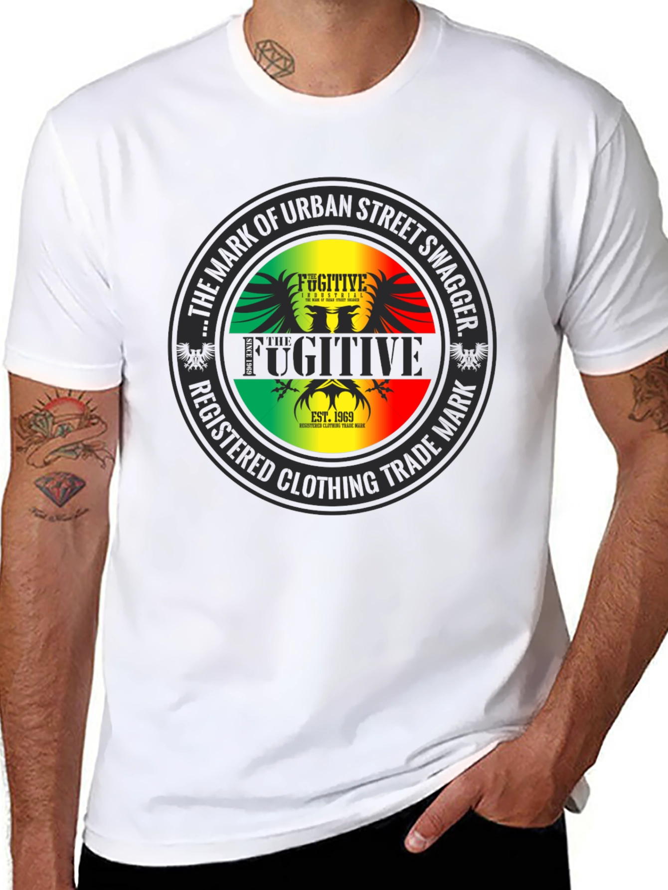 Fugitive Urban Streetwear T-Shirt
