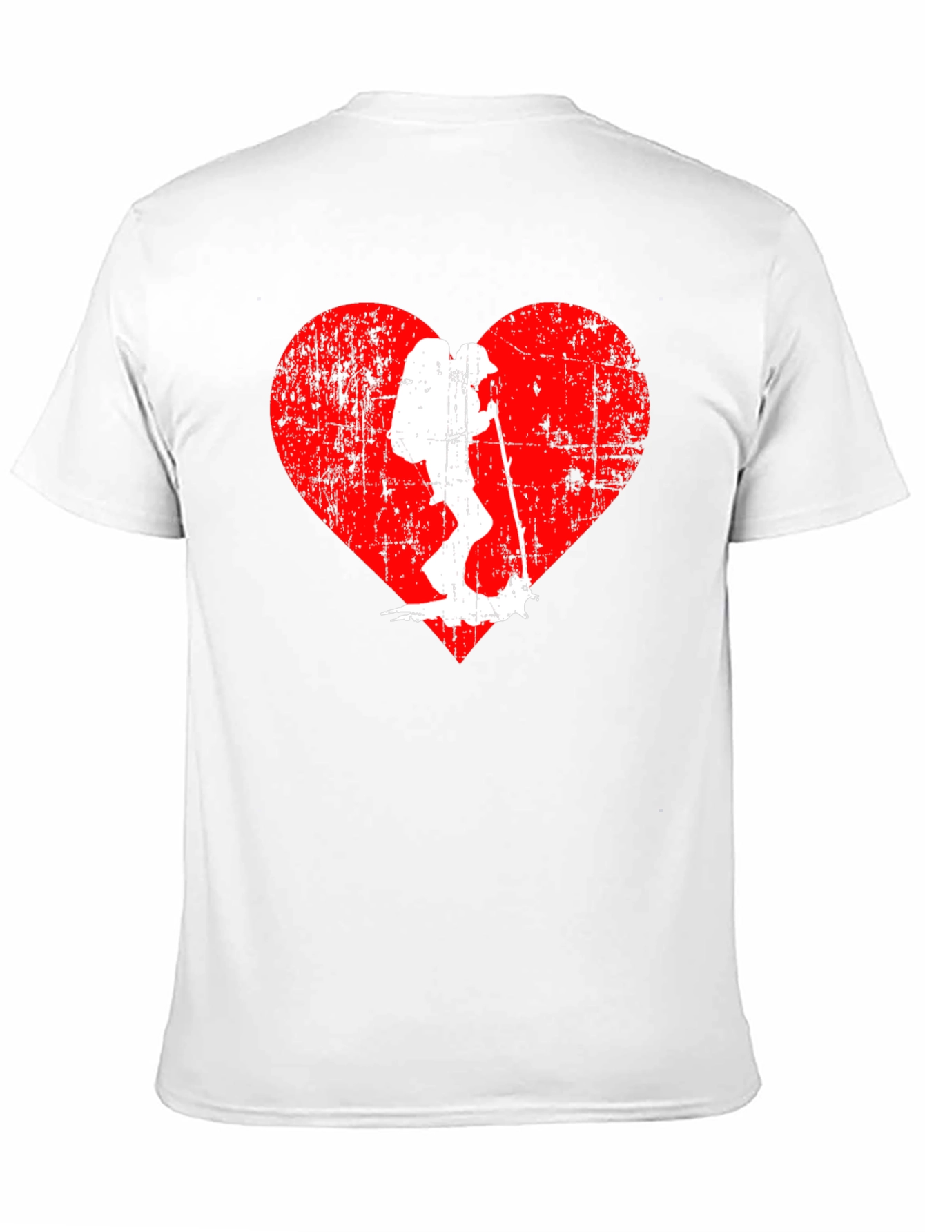 Hiking Heart T-Shirt - Adventure Lover Tee