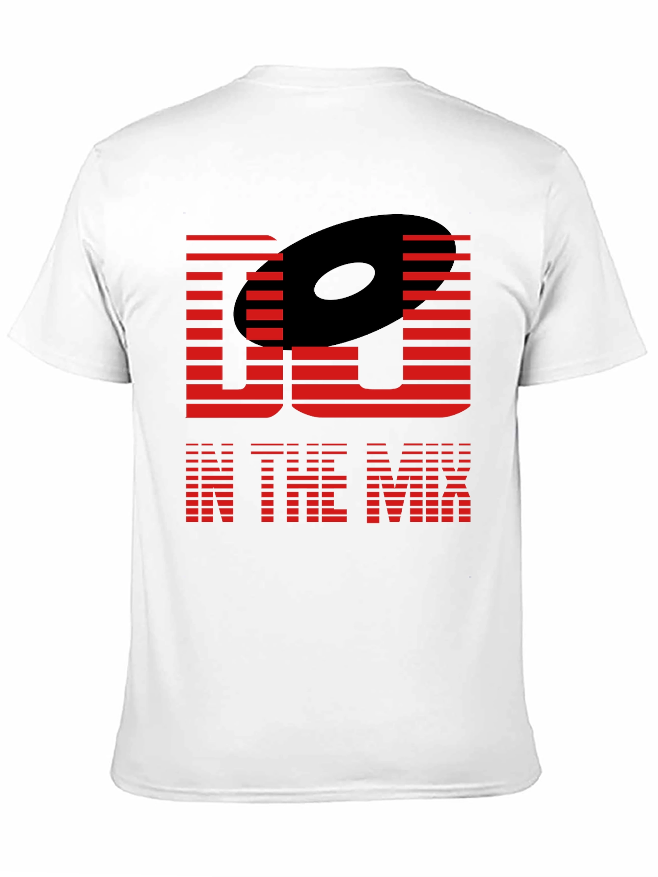 DJ In The Mix Graphic Tee - Black