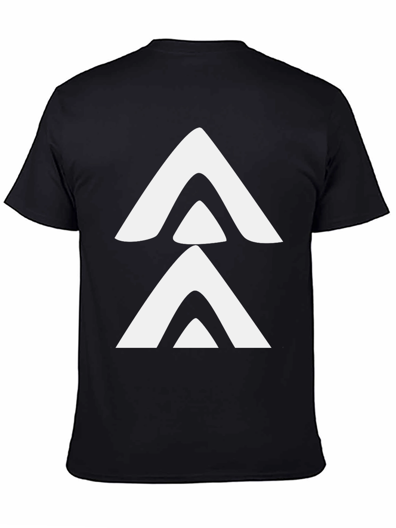 Modern Graphic Tee - Double Arrow Design