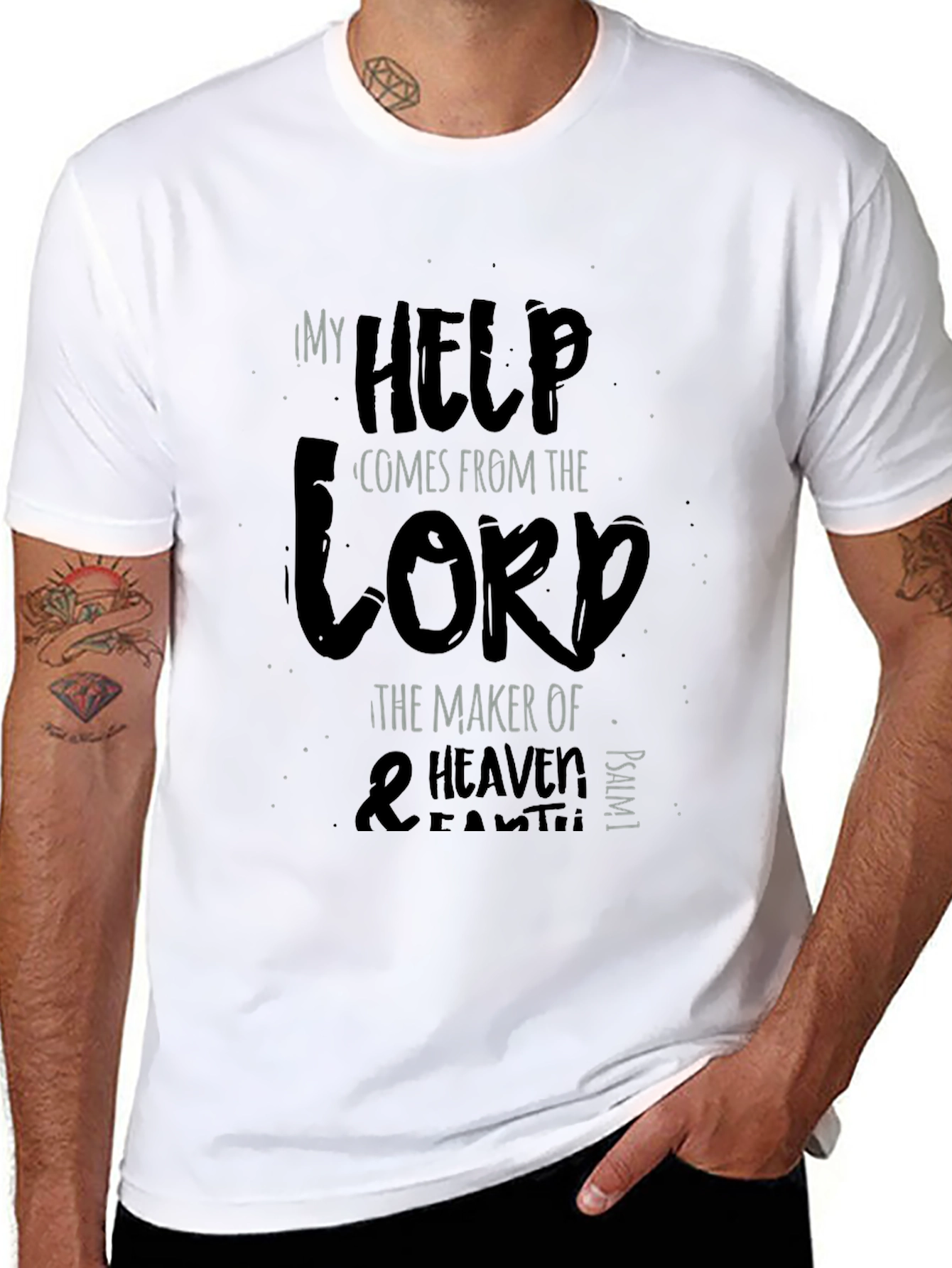 My Help Comes From the Lord Tee
