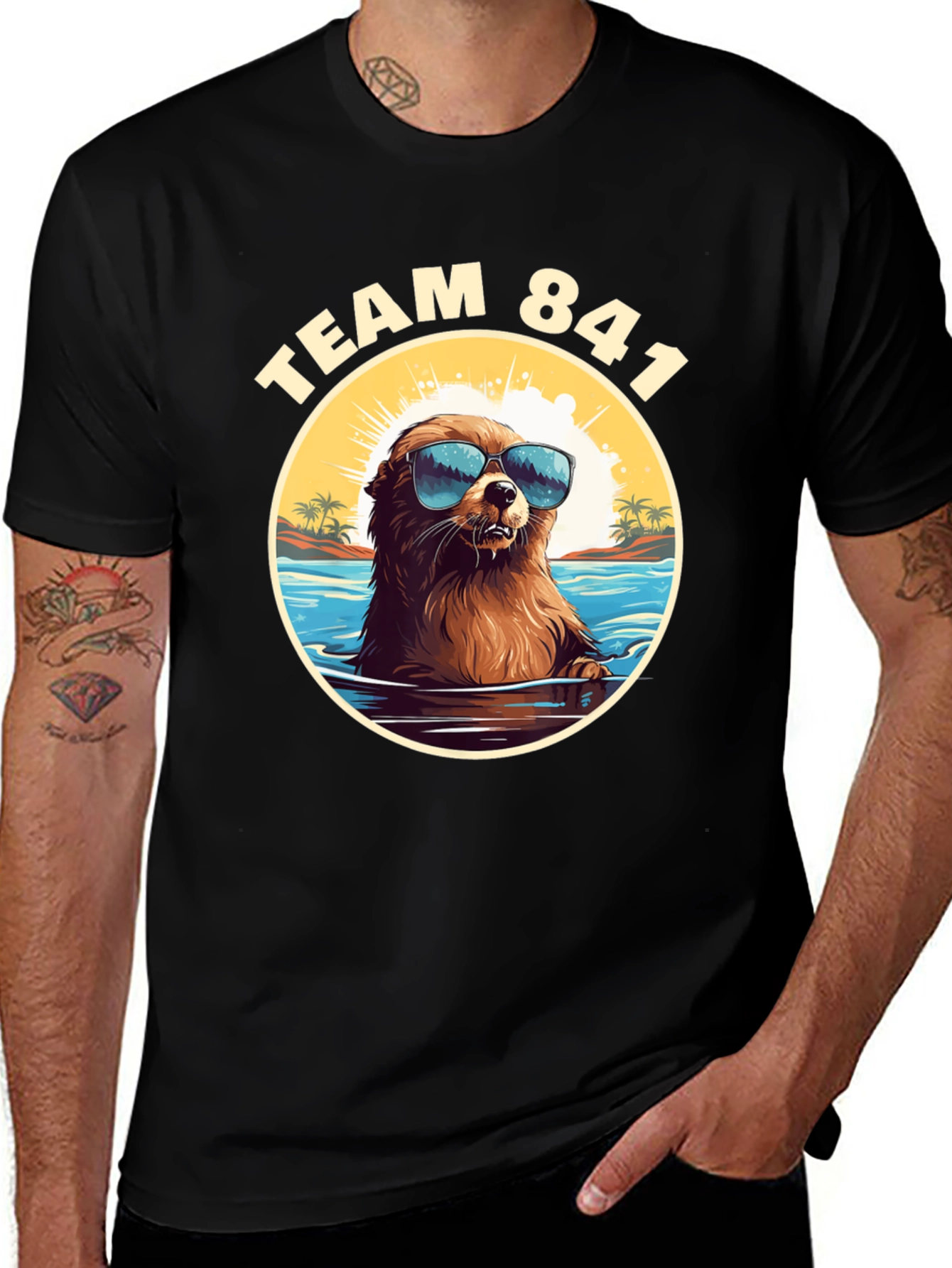 Team 841 Otter Graphic Tee