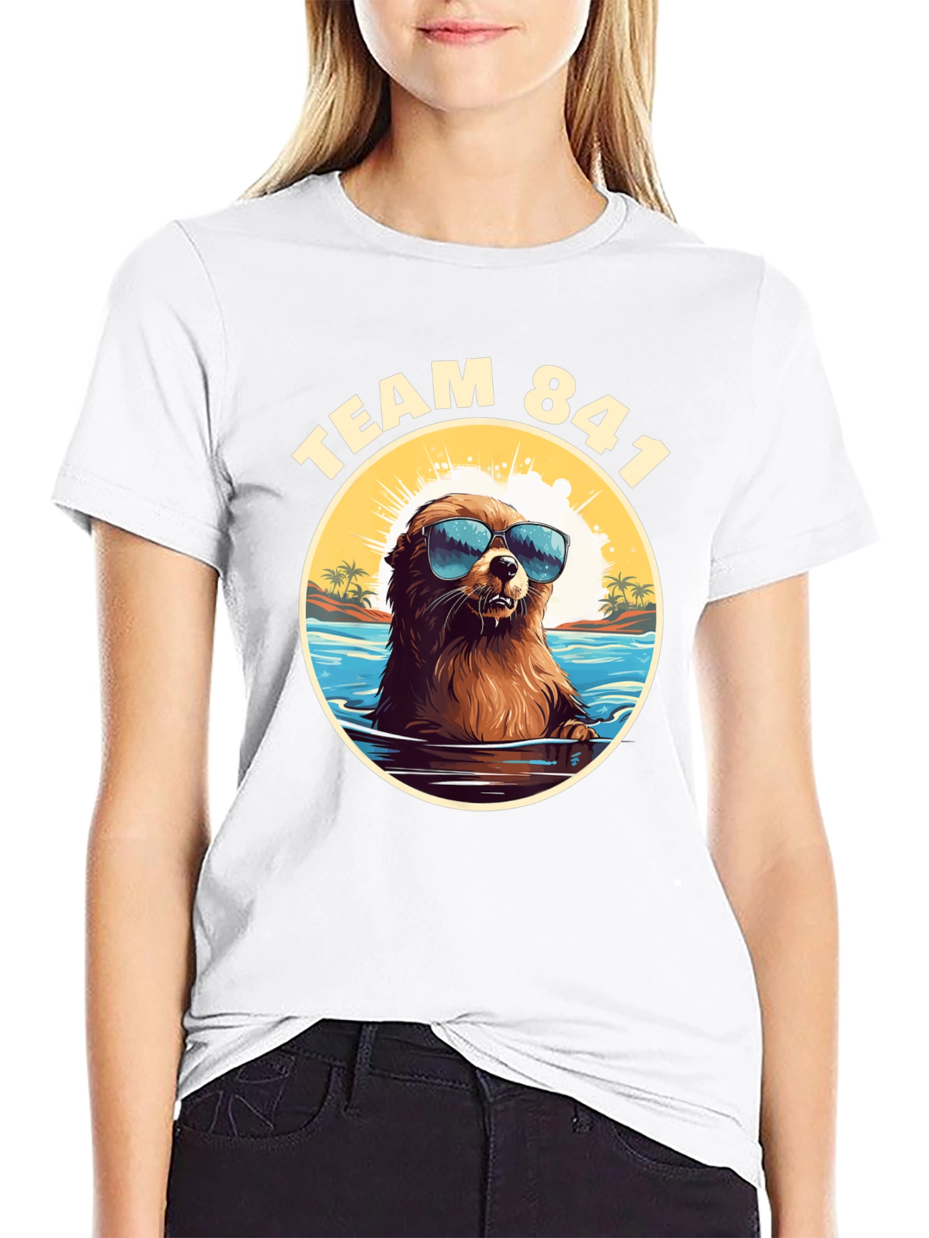 Team 841 Otter Graphic Tee