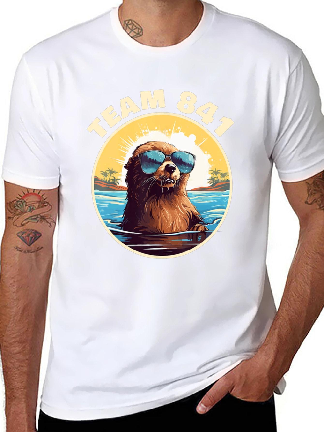 Team 841 Otter Graphic Tee
