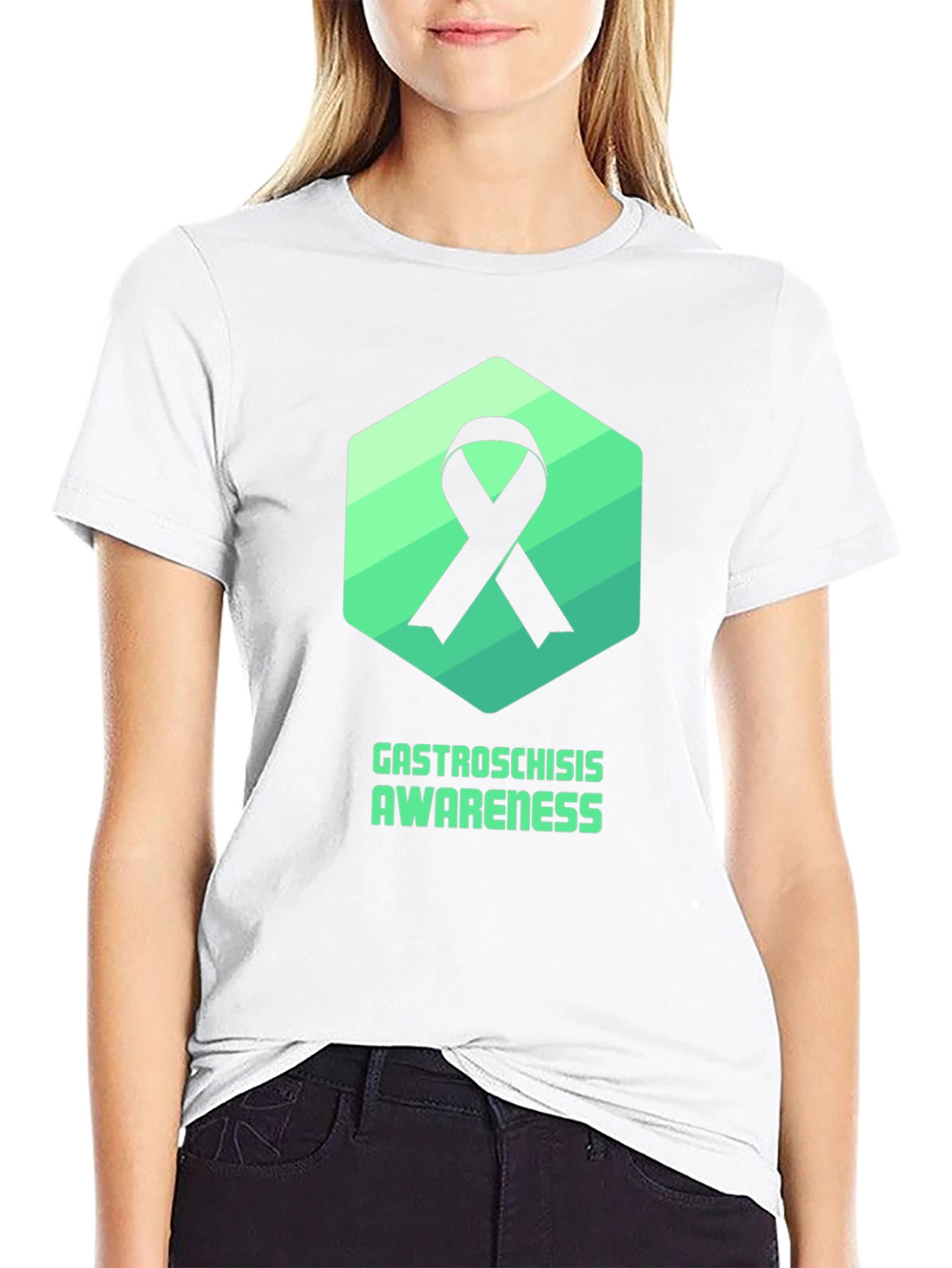 Gastroschisis Awareness Ribbon T-Shirt