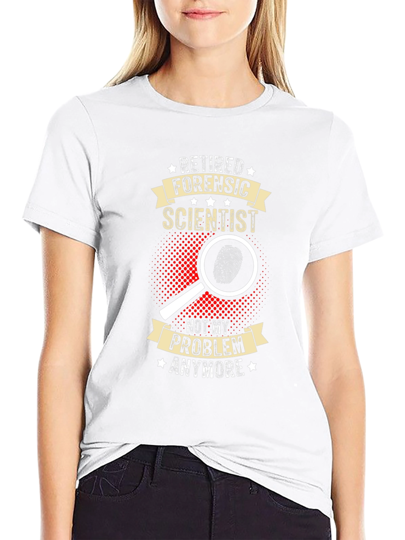 Retired Forensic Scientist T-Shirt - Funny Gift Idea