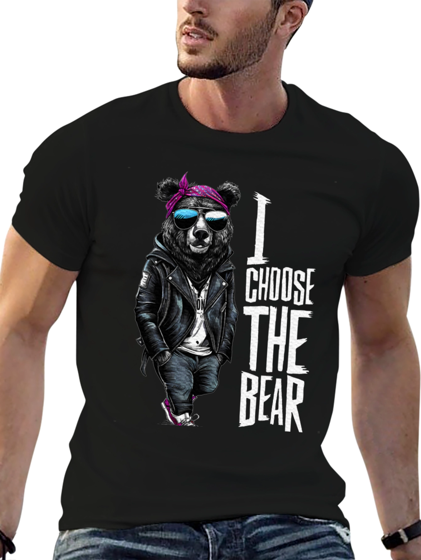 I Choose the Bear Graphic T-Shirt