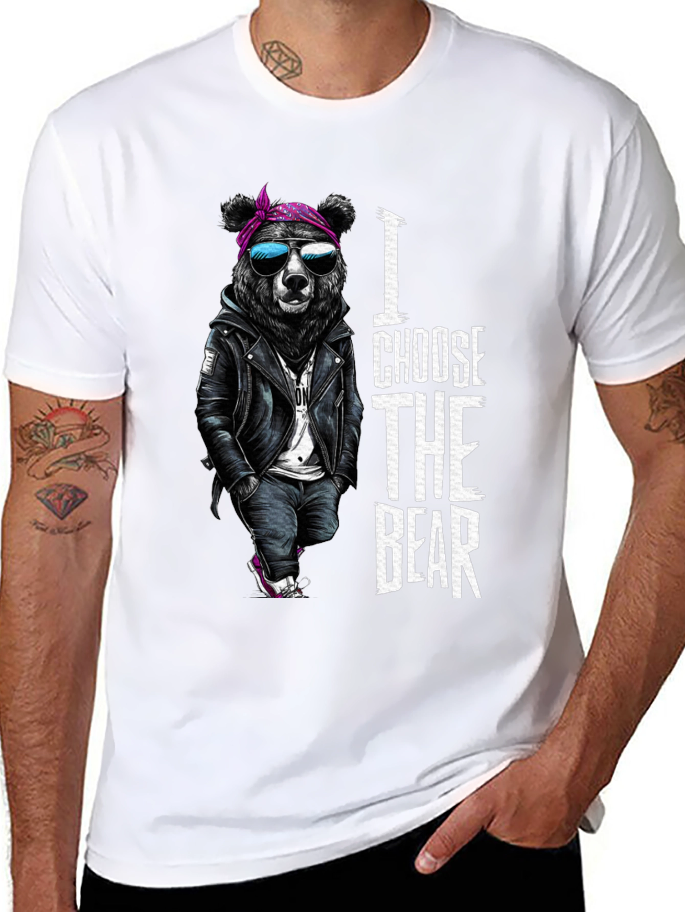 I Choose the Bear Graphic T-Shirt