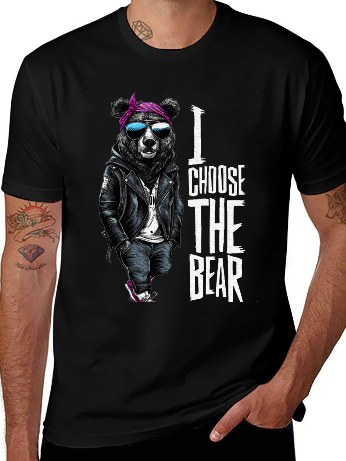 I Choose the Bear Graphic T-Shirt