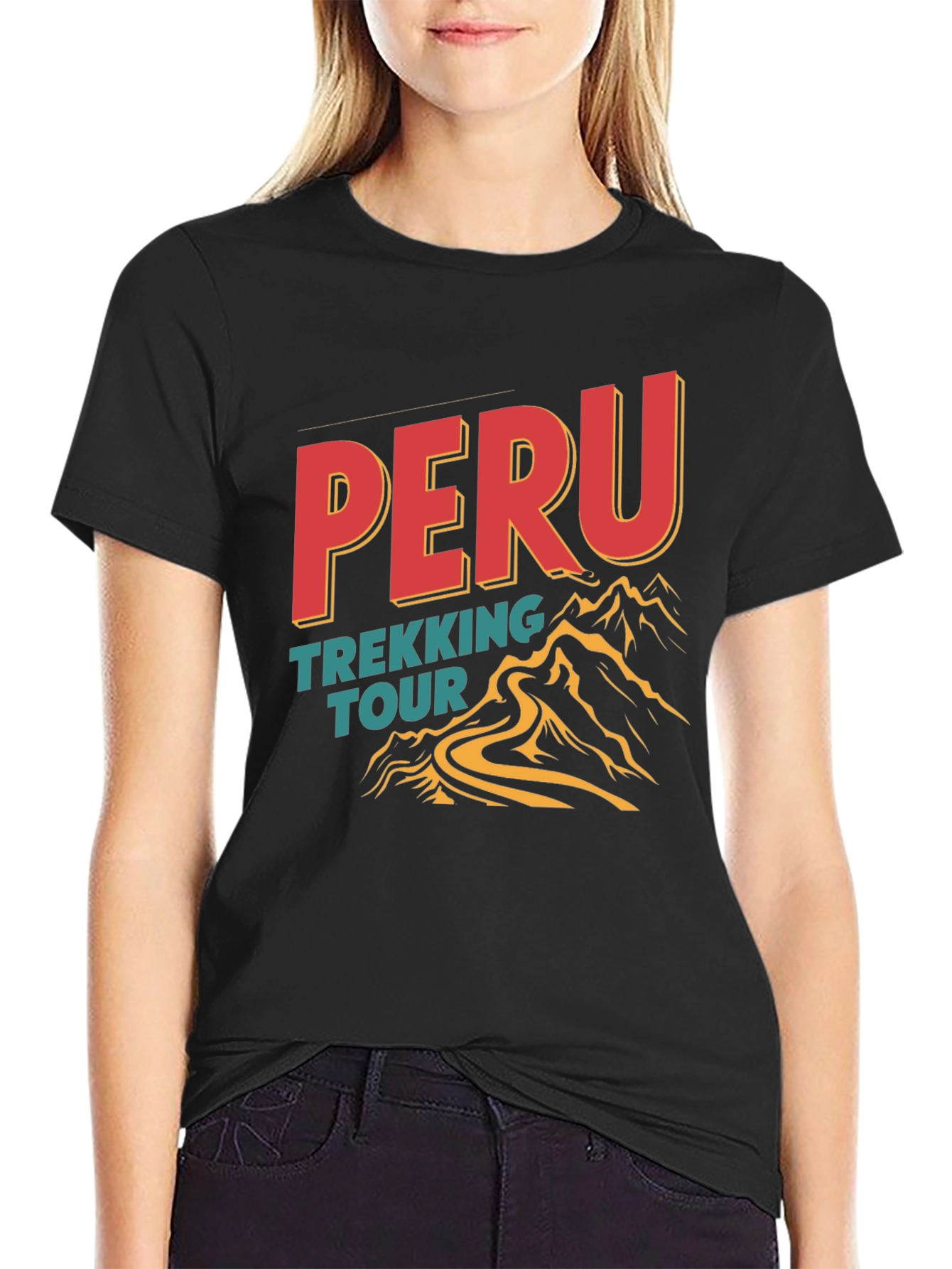 Peru Trekking Tour Graphic T-Shirt