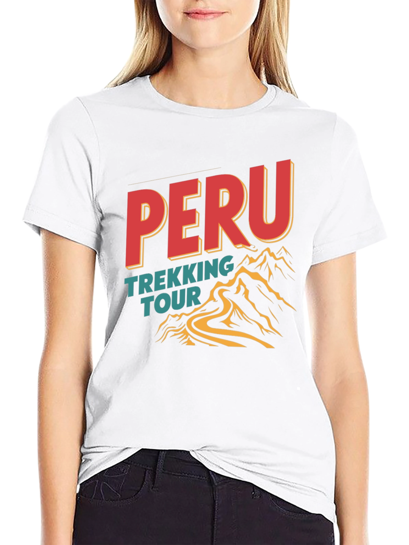 Peru Trekking Tour Graphic T-Shirt