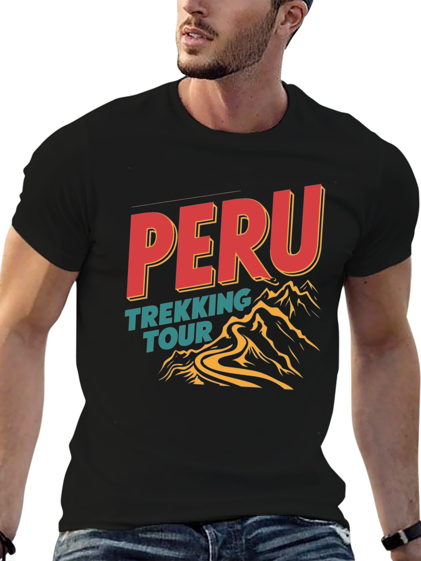 Peru Trekking Tour Graphic T-Shirt