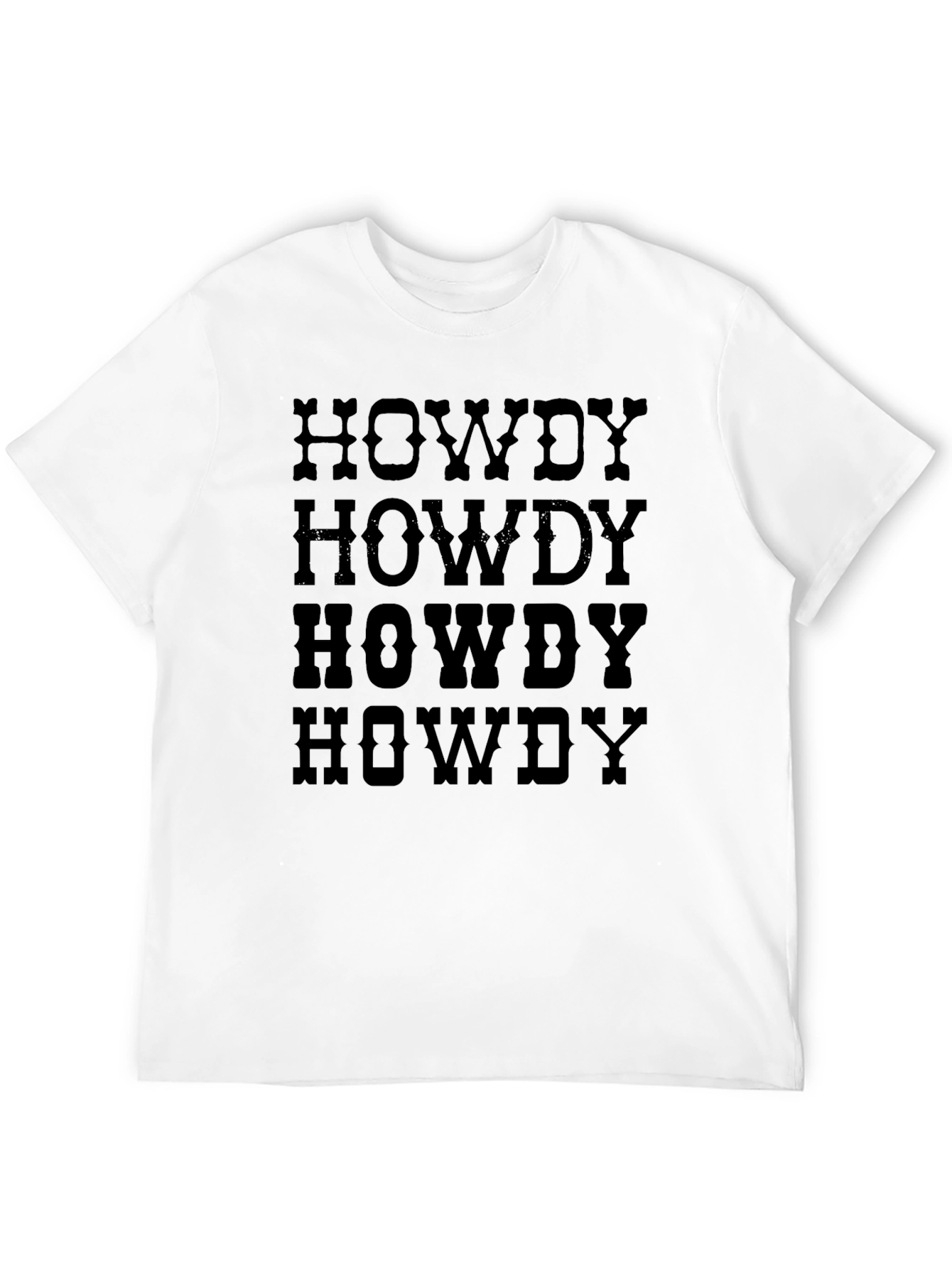 Howdy T-Shirt - Western Style Tee