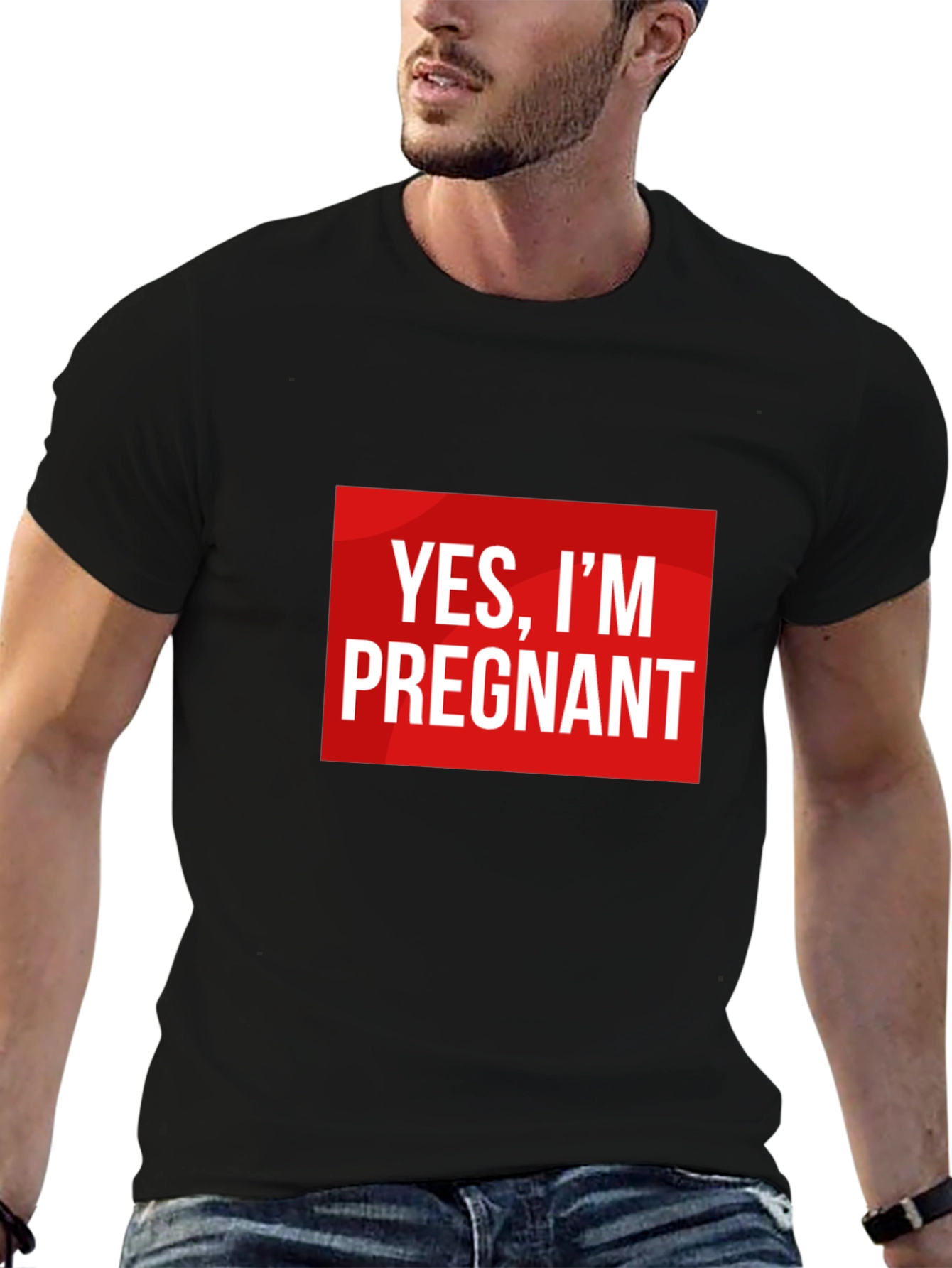 Yes Im Pregnant - Funny Pregnancy T-Shirt