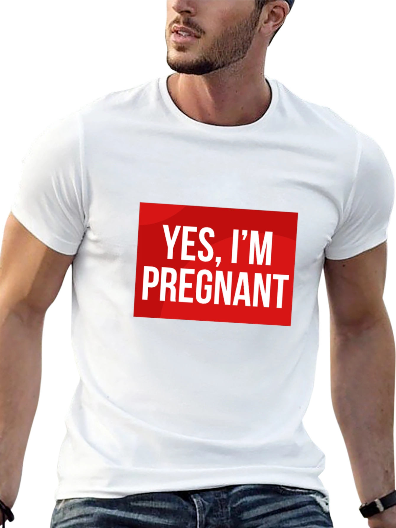 Yes Im Pregnant - Funny Pregnancy T-Shirt