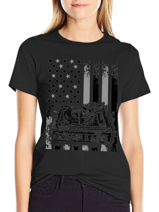 American DJ Black T-Shirt
