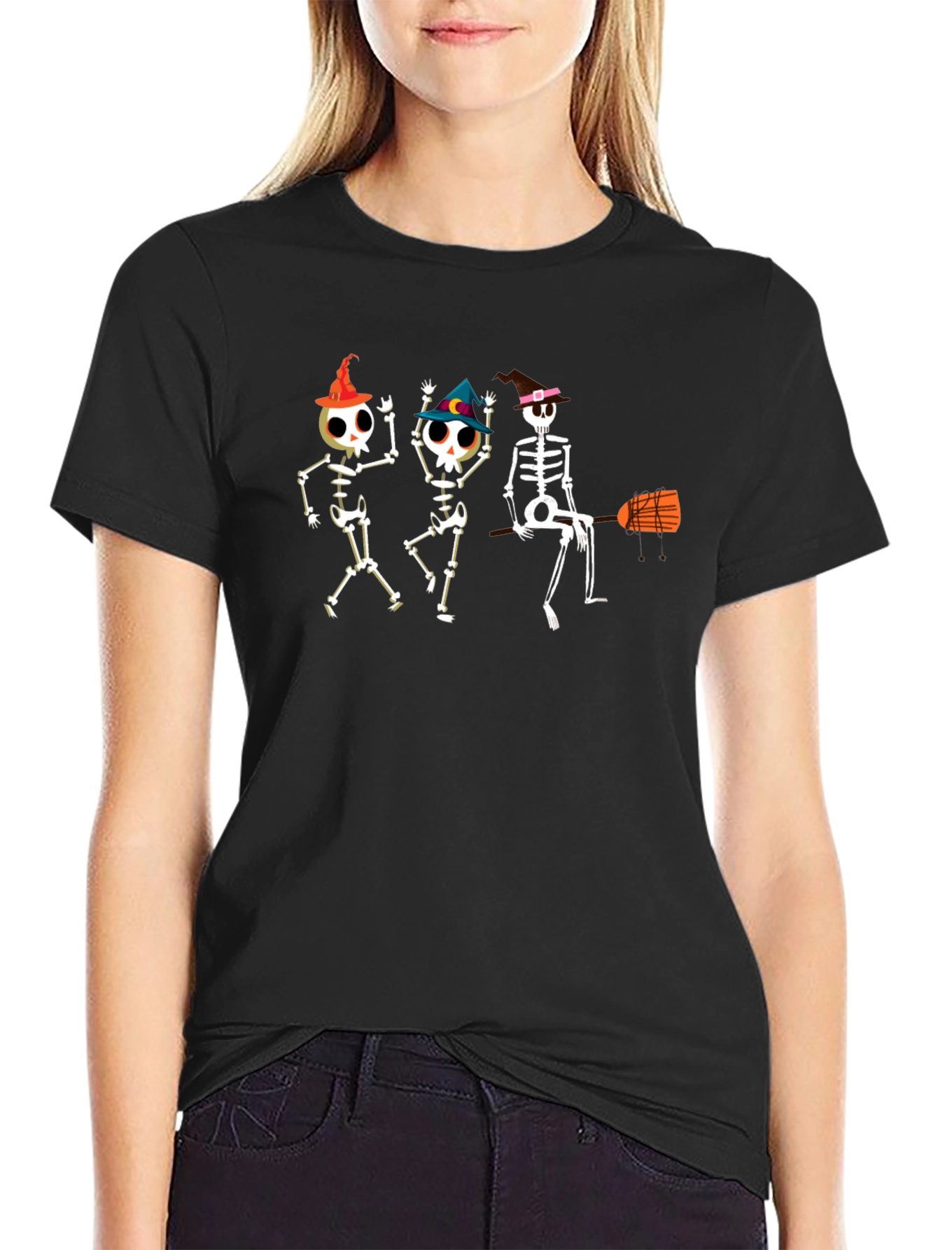 Halloween Skeletons T-Shirt - Fun & Festive
