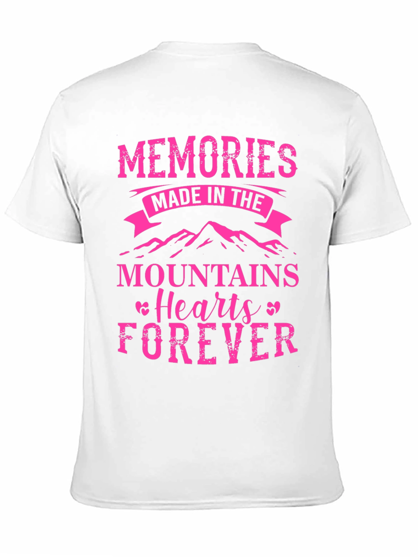 Mountains Hearts Forever Graphic Tee