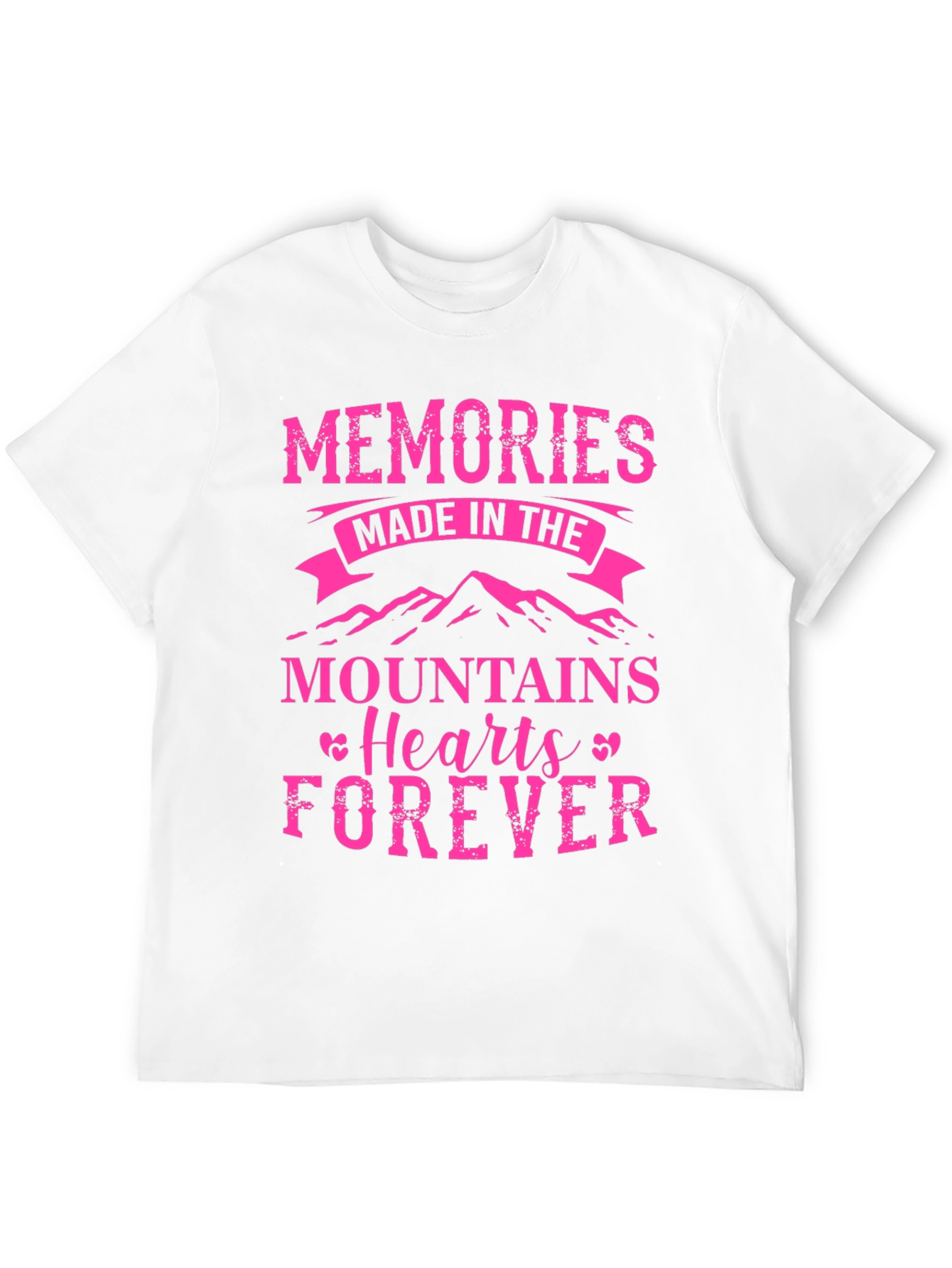 Mountains Hearts Forever Graphic Tee