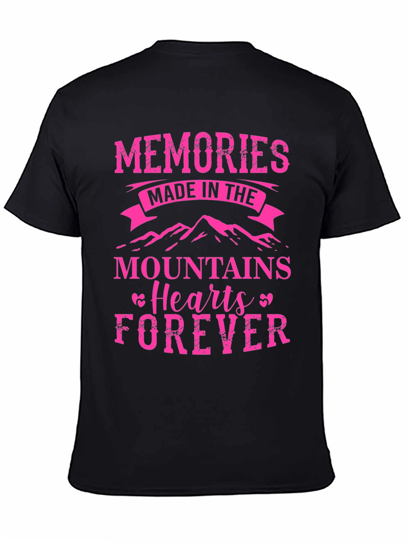 Mountains Hearts Forever Graphic Tee