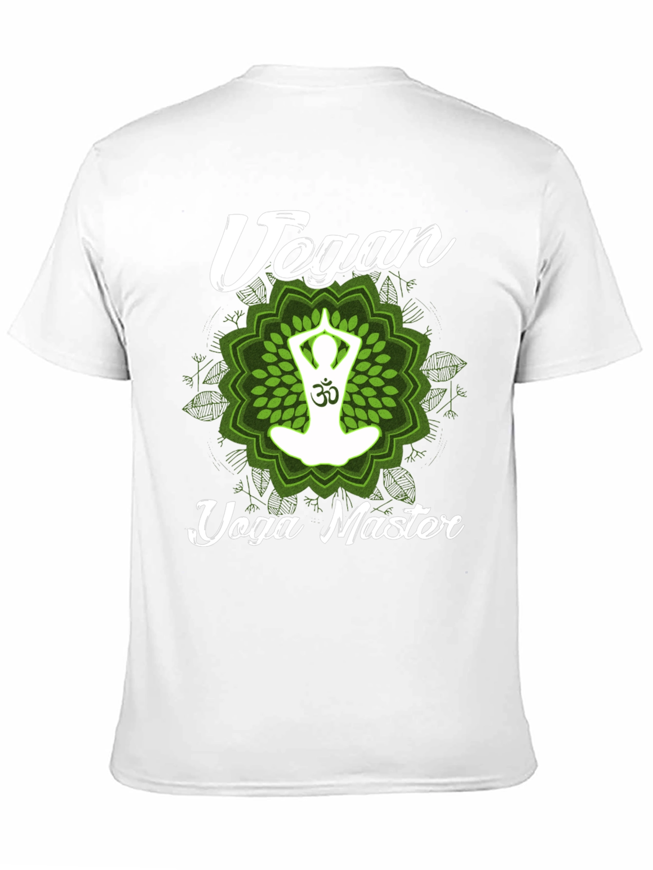 Vegan Yoga Master T-Shirt - Black