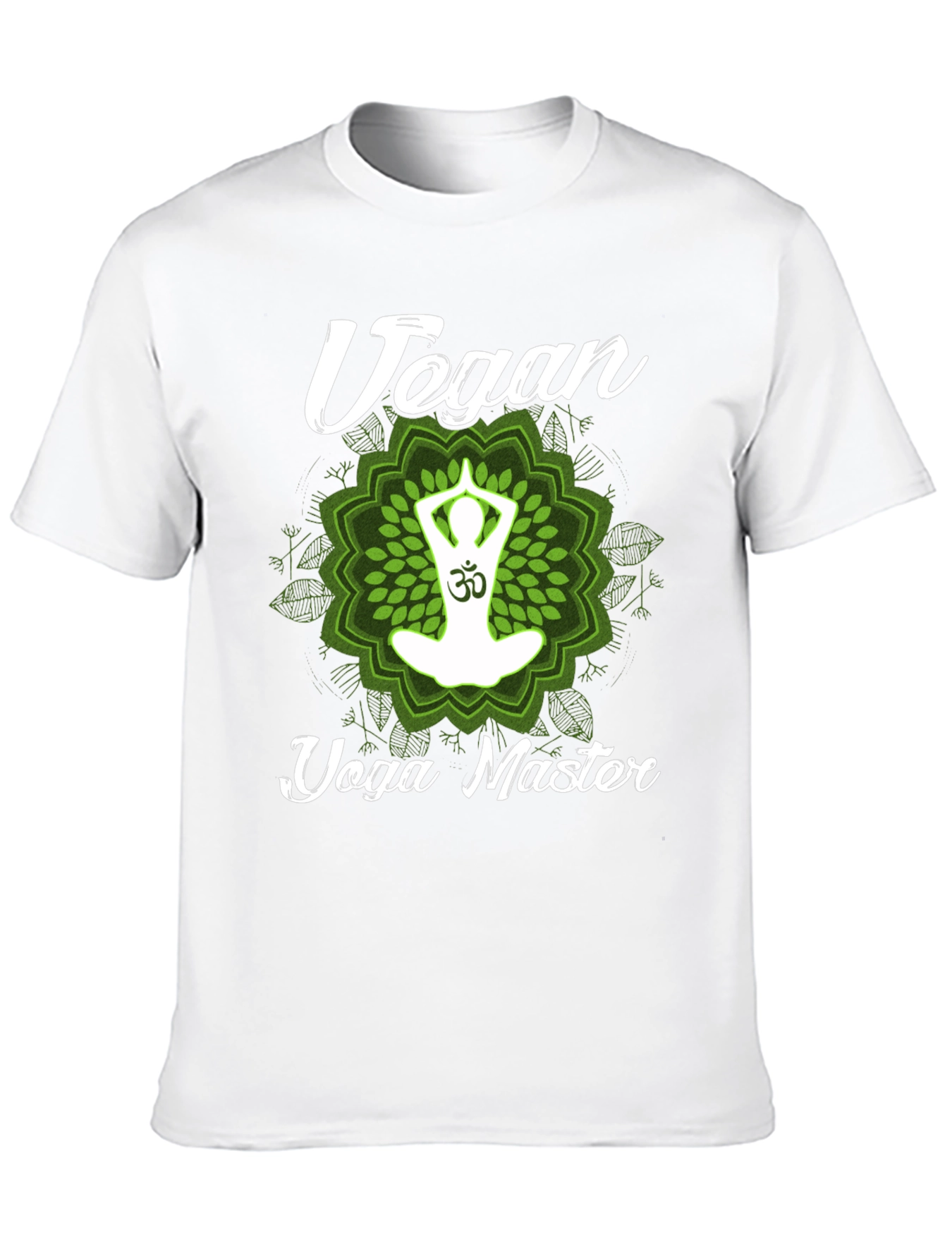 Vegan Yoga Master T-Shirt - Black