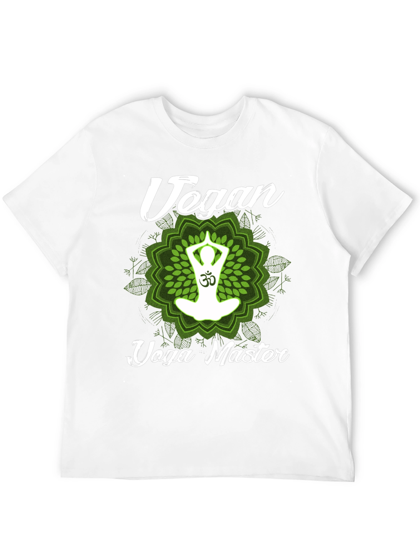 Vegan Yoga Master T-Shirt - Black