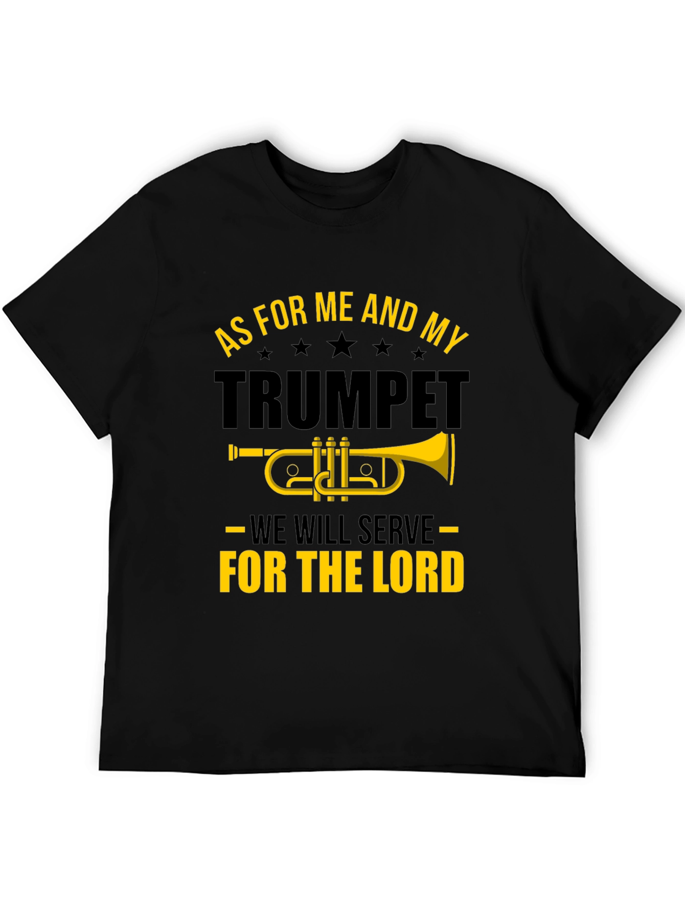 Trumpet and Lord Graphic T-Shirt