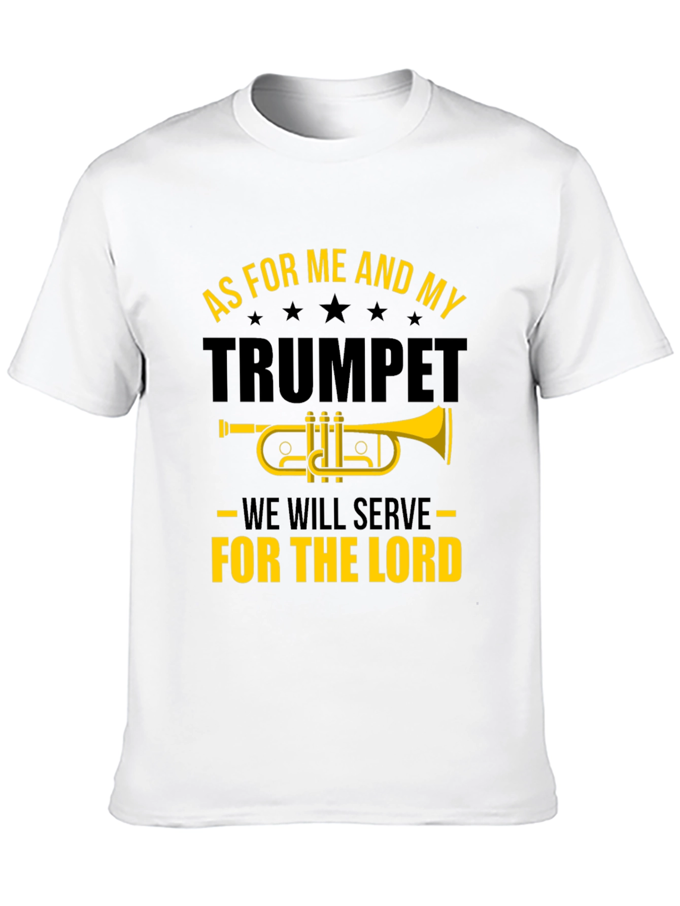 Trumpet and Lord Graphic T-Shirt