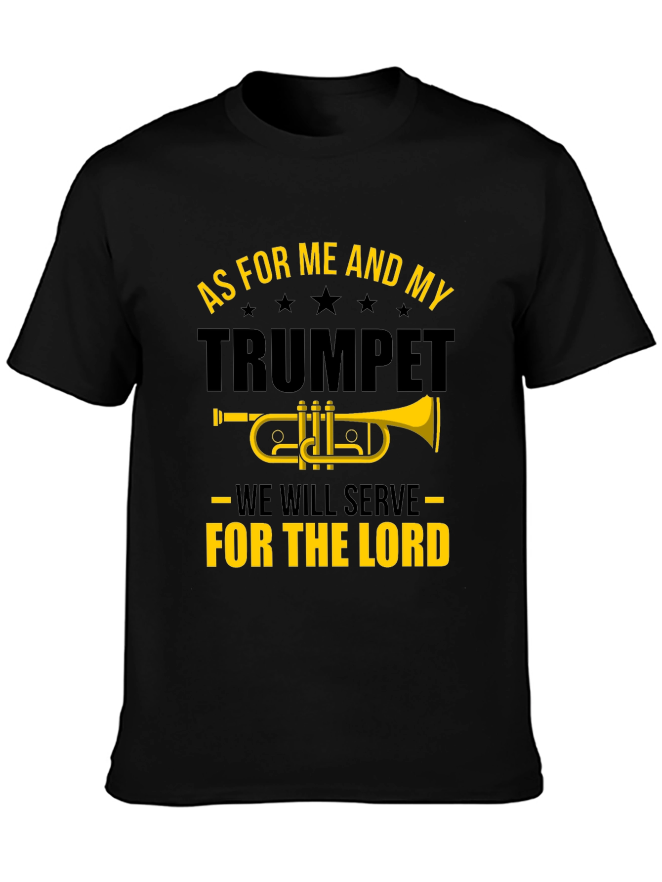 Trumpet and Lord Graphic T-Shirt