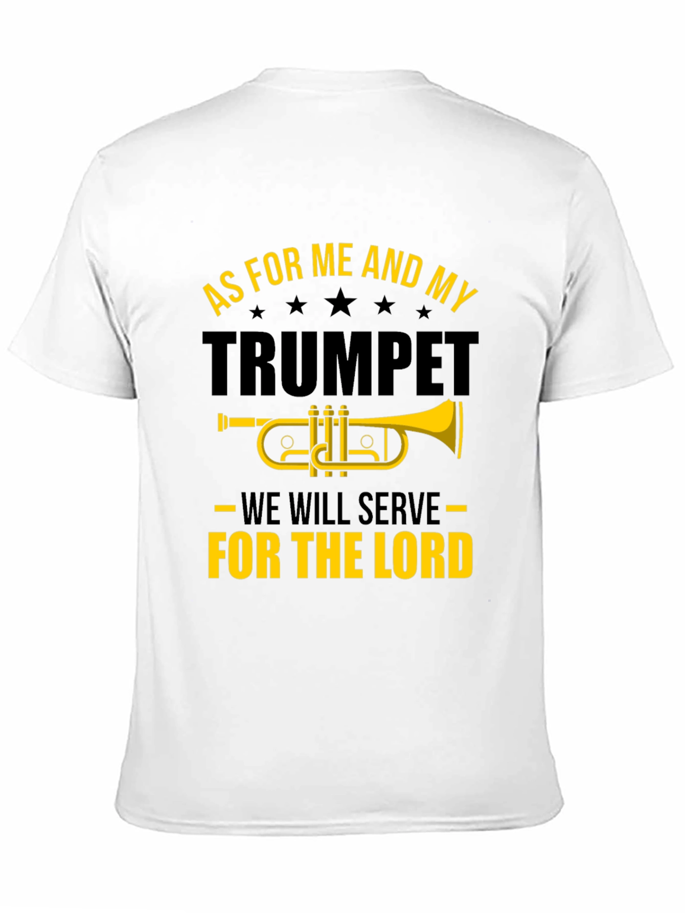 Trumpet and Lord Graphic T-Shirt